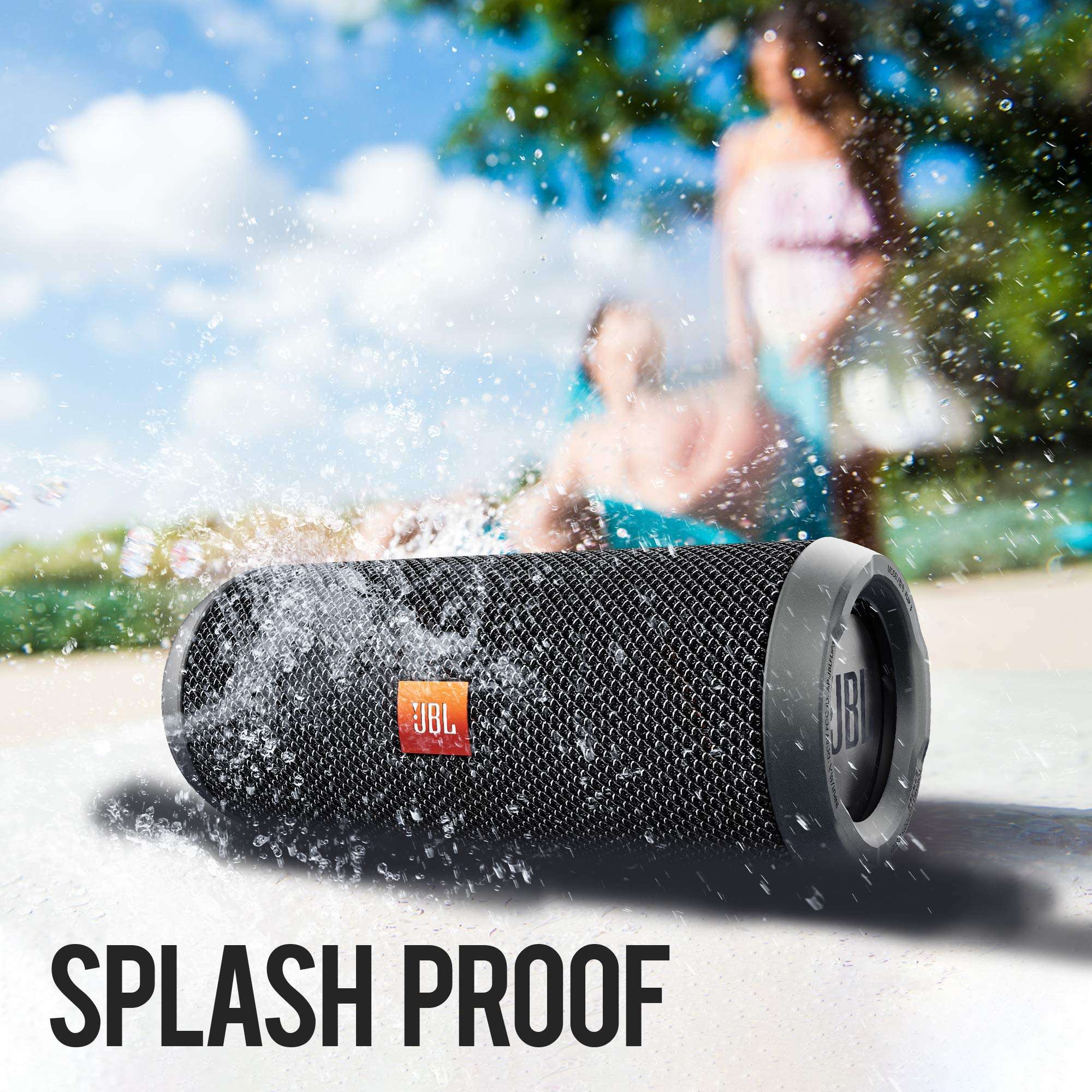 JBL FLIP3 Flip Bluetooth Speaker Black 5