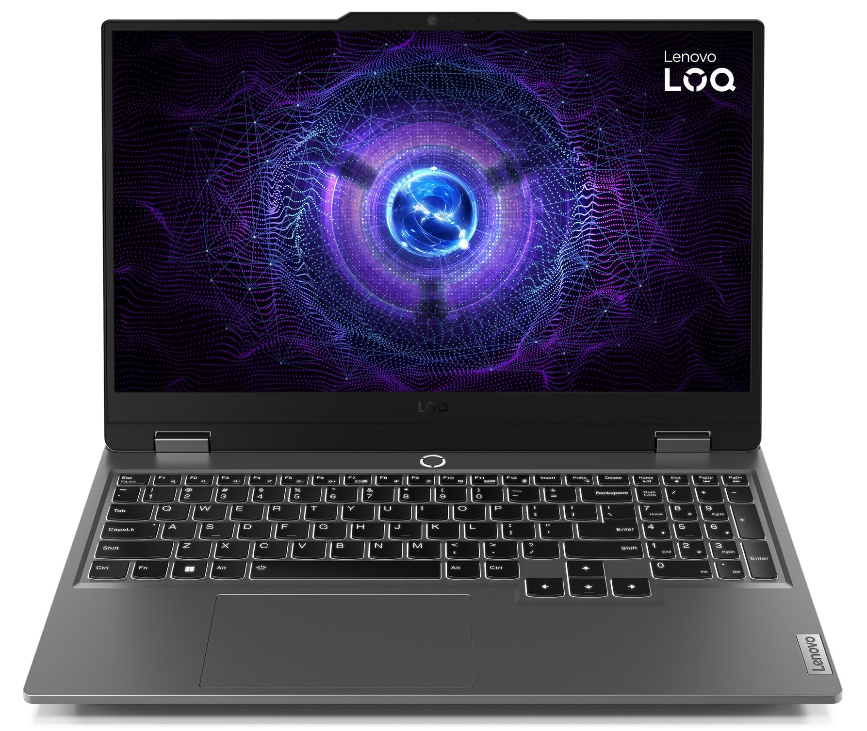 Lenovo LOQ Intel Core i5-12450HX 15.6" (39.6cm) 144Hz 300Nits FHD Gaming Laptop (12GB/512GB SSD/Win 11/NVIDIA RTX 2050 4GB/100% sRGB/3 Month Game Pass/Luna Grey/2.4Kg), 83GS008VIN 4