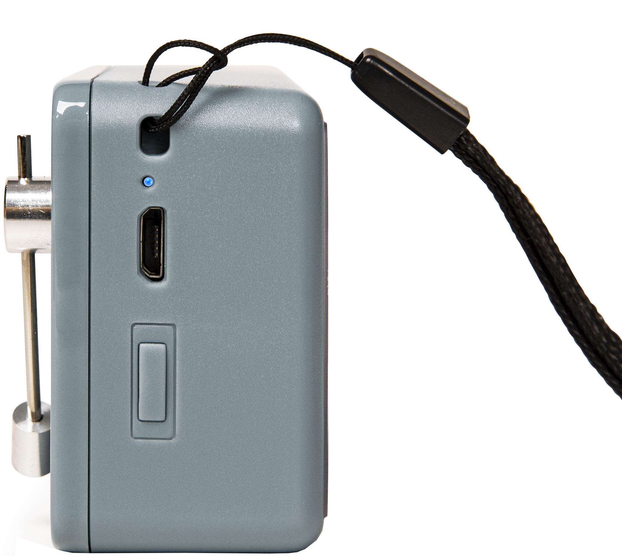 Crosley CR3029A-TN Portable Mini Turntable Bluetooth Speaker, Tourmaline 4