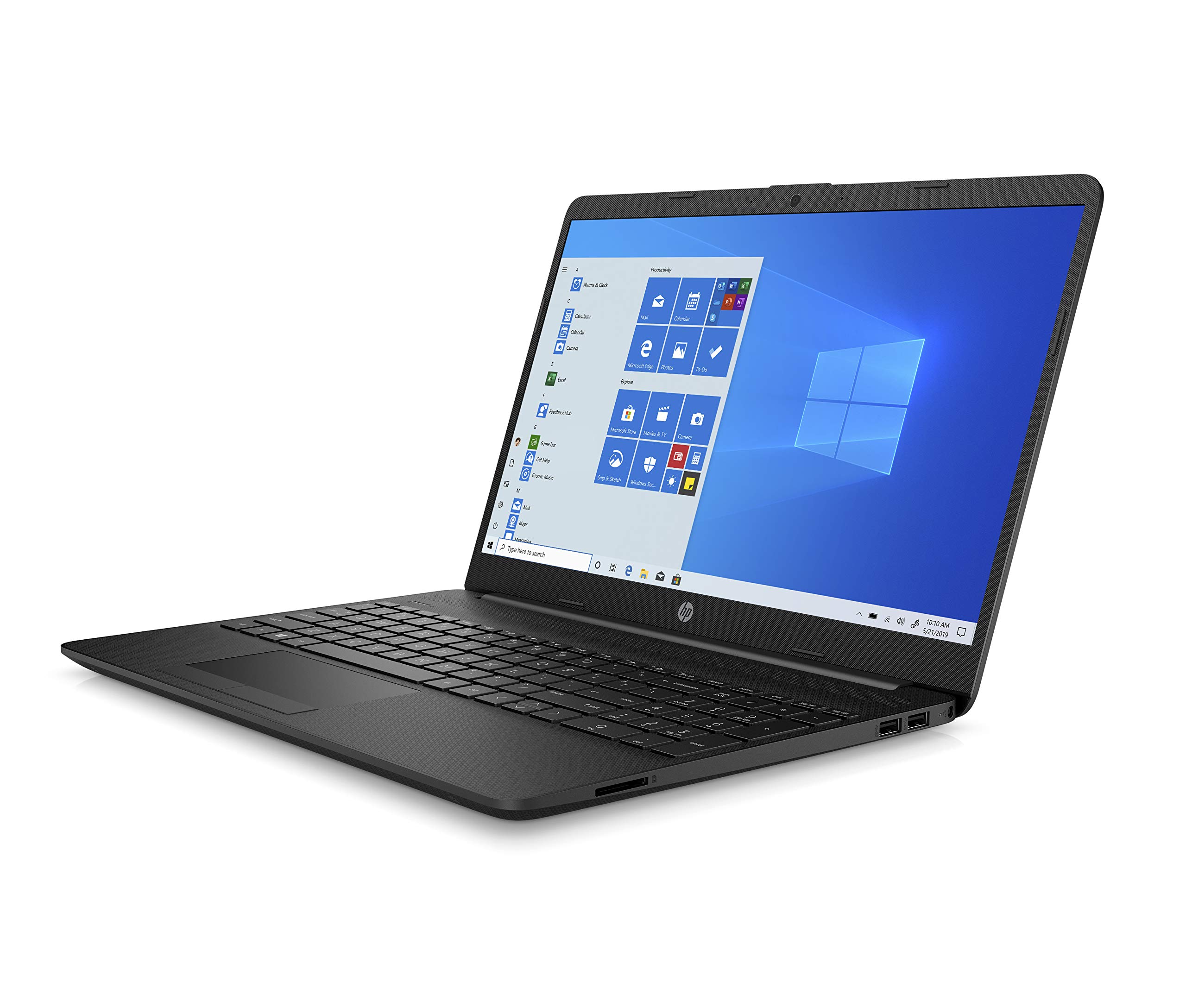 HP 15 10th Gen Intel Core i5 15.6 inches FHD Laptop (Intel i5-10210U/4GB/512GB SSD/MS Office/Windows 10/Jet Black/1.74kg), 15s-du1065TU 2