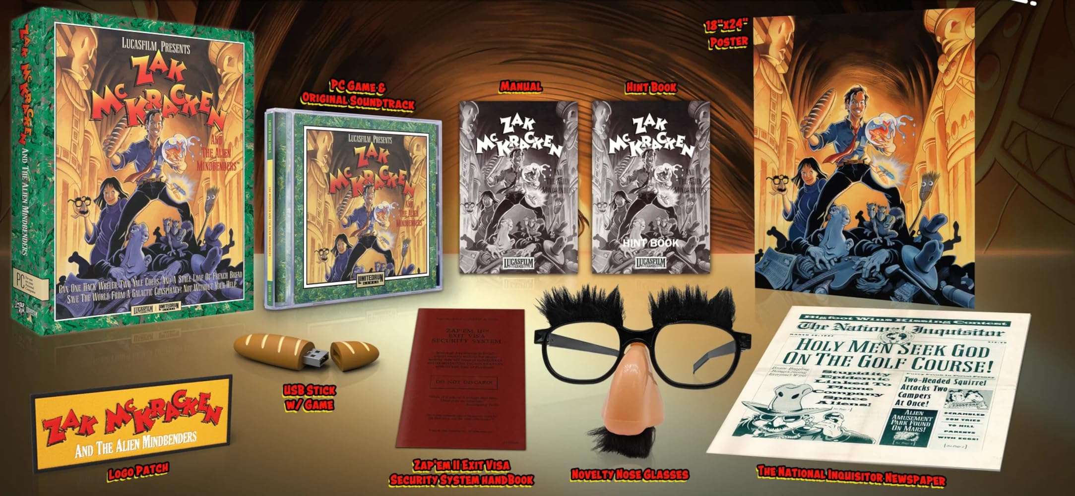 Zak McKracken and the Alien Mindbenders Collector's Edition (Limited Run Games) - for PC 3