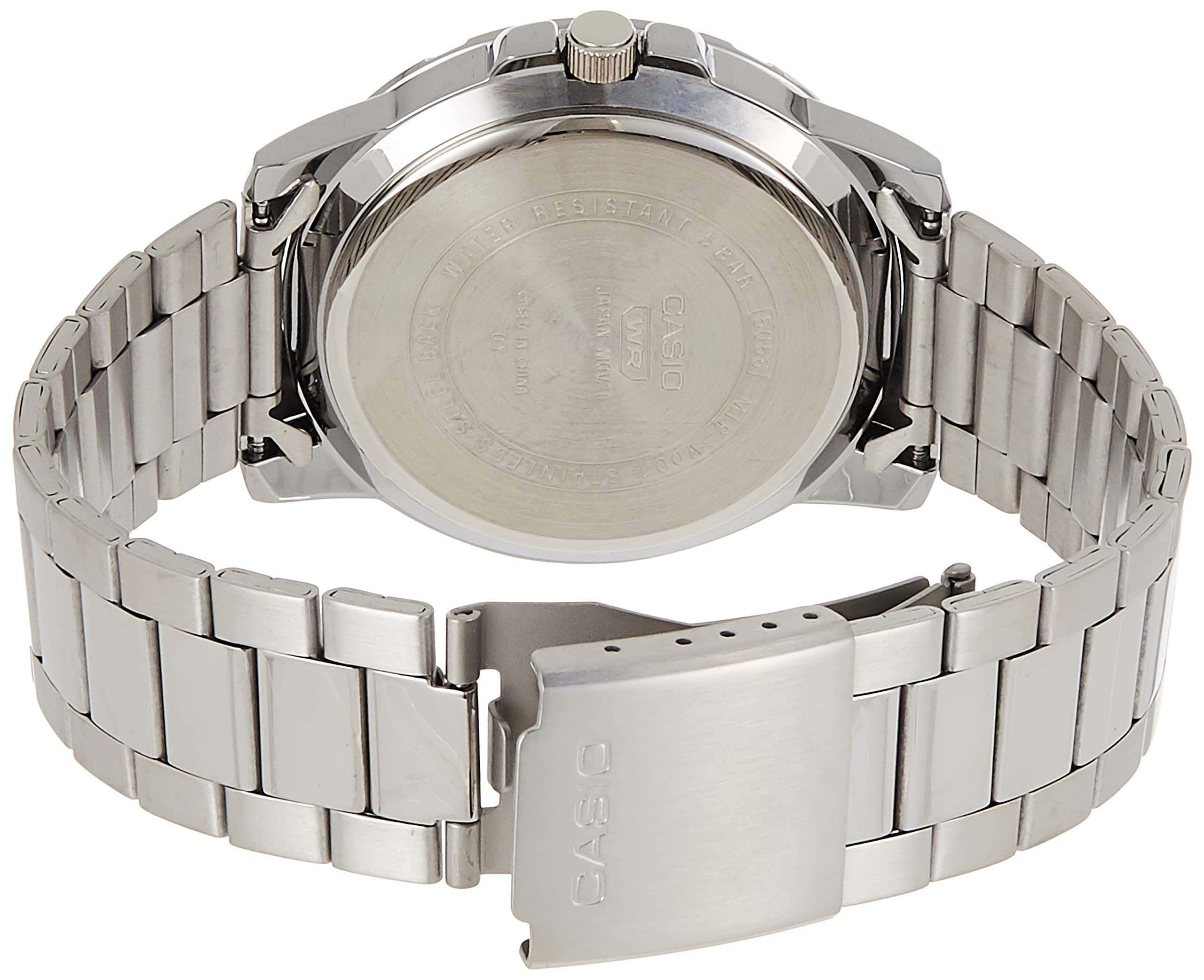 Casio Men's Diver Style Stainless Steel Watch (Model: MTPVD01D-2BV) (Blue Dial) 2