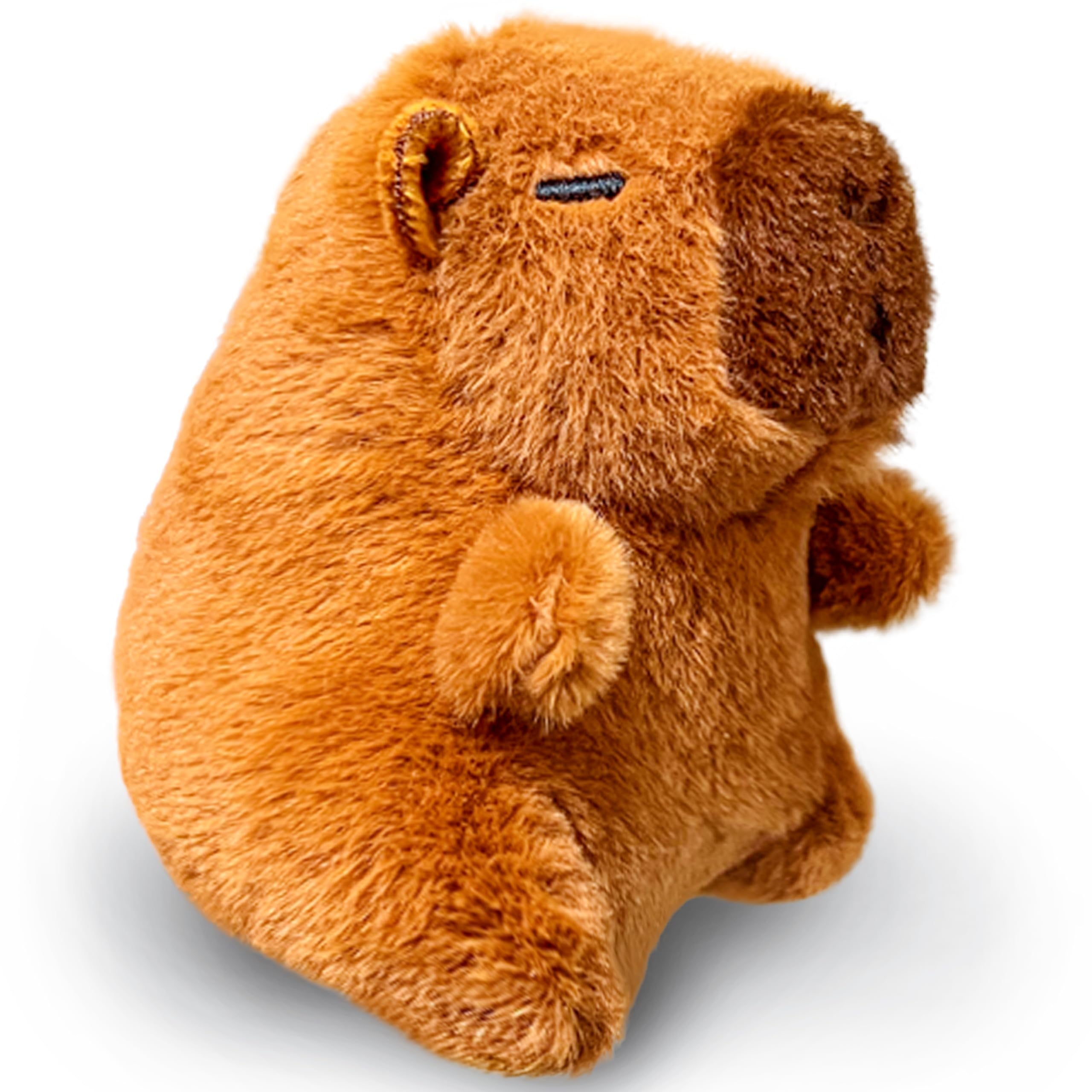 Capybara Plush Toys for Kids and Toddlers, Cute Stuffed Animals Doll, Kawaii Plushies, Small Capybara Stuffed Animal Plush Toys for Theme Party Favors, Classroom Prizes 1