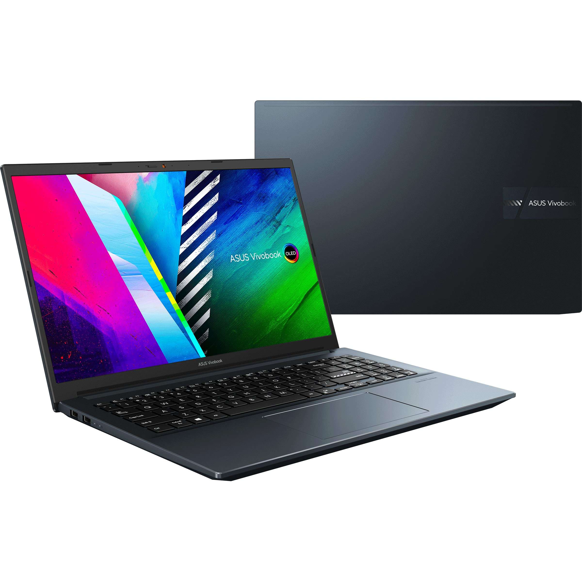 ASUS Vivobook Pro 15 OLED K3500PC i7-11370H/RTX3050-4GB/ 6G/1T SSD/15.6 OLED FHD Glare,400NITS(HDR),DCI-P3:100%-NB/Backlit/NumPad/Finger Print/WIFI6(GIG+)(11AX)2*2/63Wh/Office H&S 2019/WIN10/BLUE 1