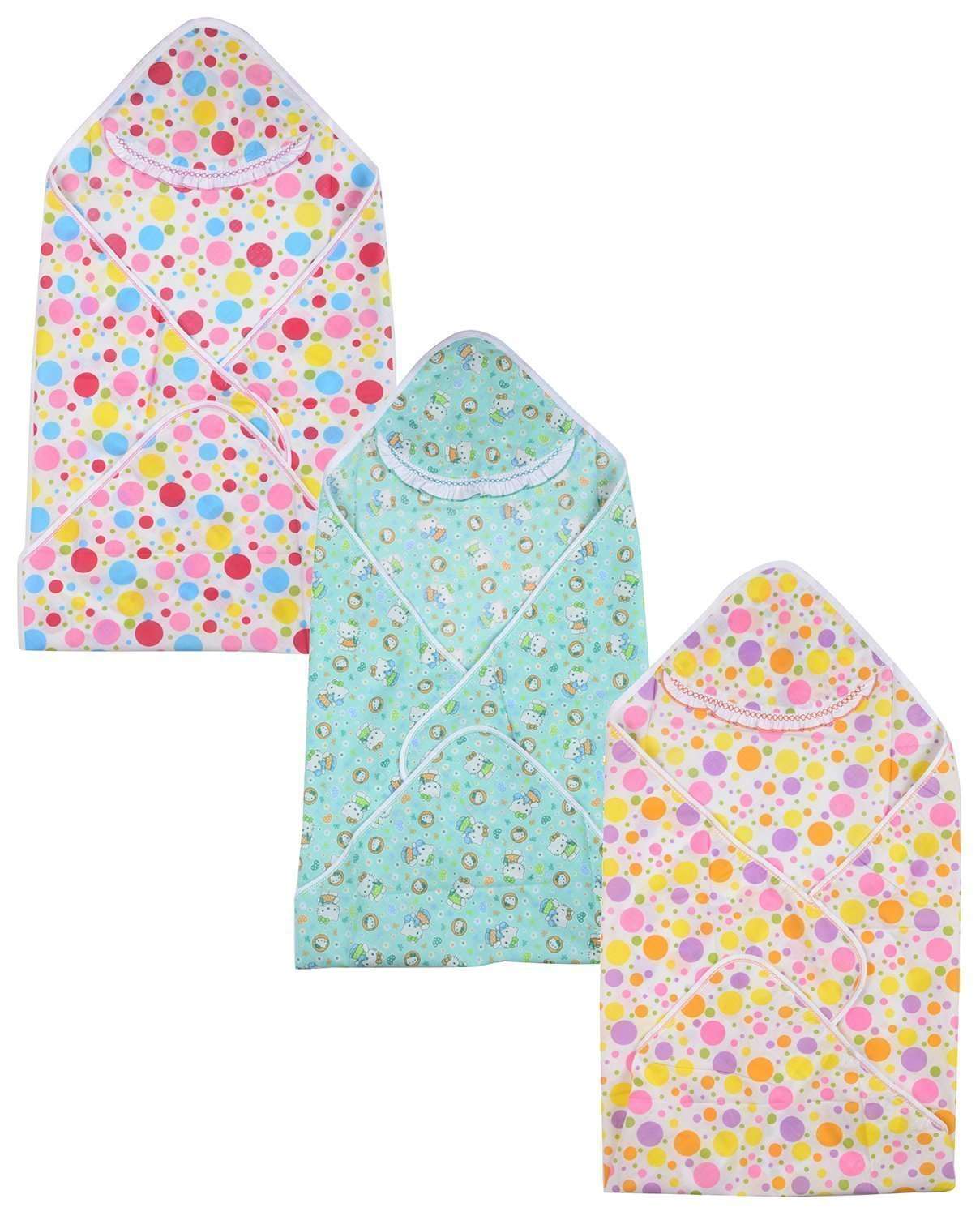 Infantbond New Born Baby's Combo of 17 Items All in One Daily Essentials Accessories (0-3 Months, Multicolour) 4