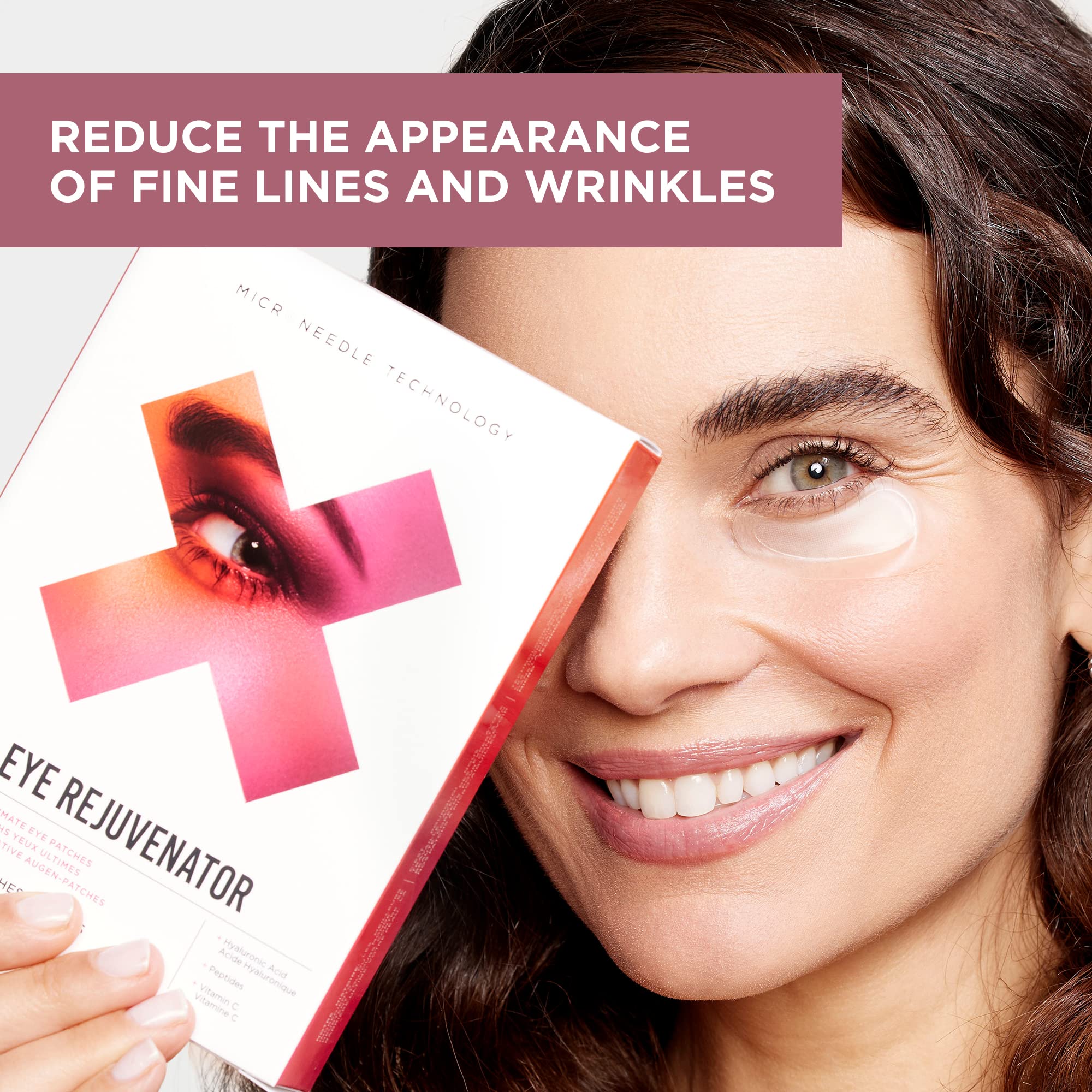 Vice Reversa Eye Rejuvenator - Under Eye Patches with Hyaluronic Acid - Hydrate & Brighten with MicroCrystal Skincare (10 Pairs) 3