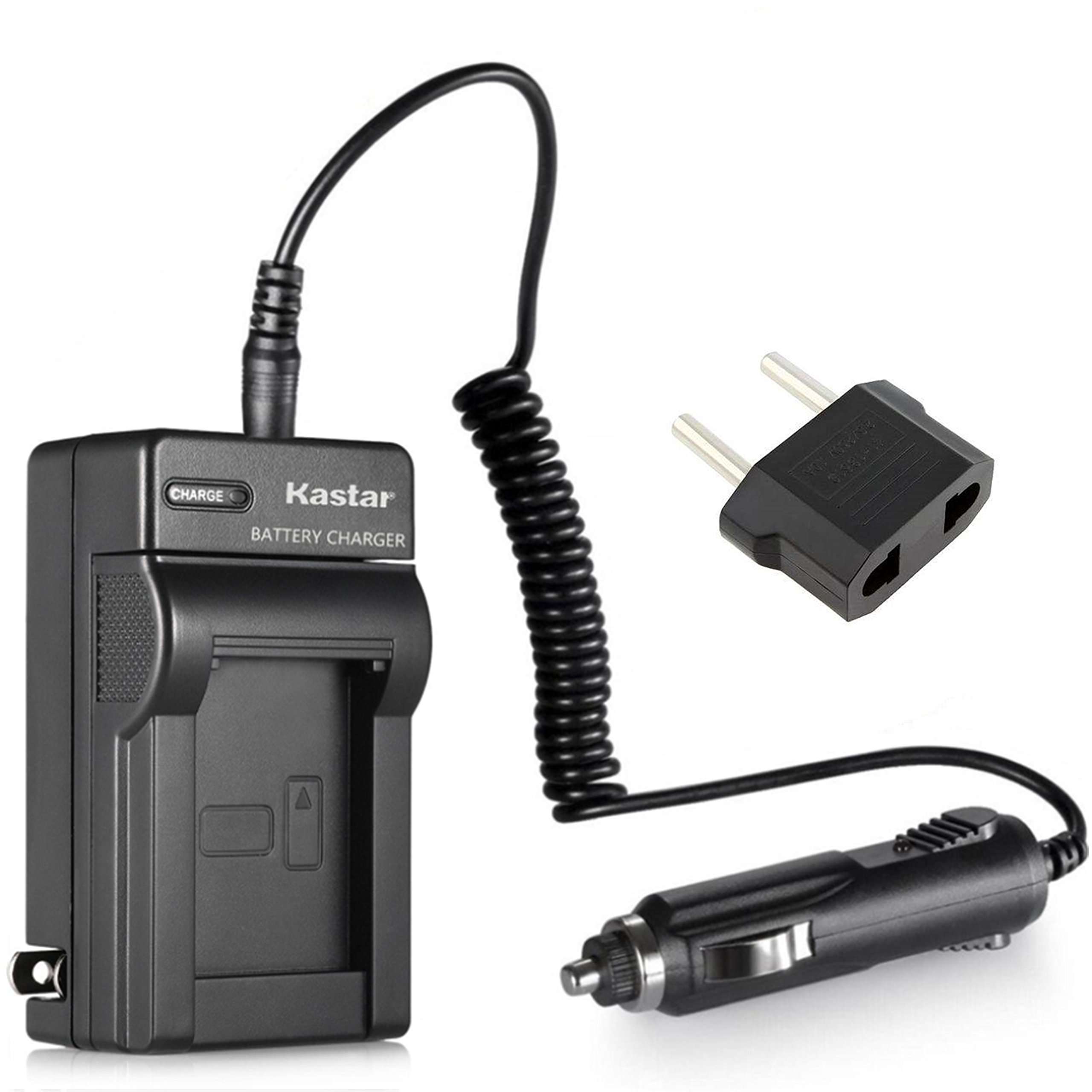 [Fully Decoded] Kastar Travel Charger Kit Replacement for JVC BN-VG107 BN-VG107U BN-VG107US BN-VG114 BN-VG114U BN-VG114US BN-VG121 BN-VG121U BN-VG121US Battery and JVC Everio Cameras 1