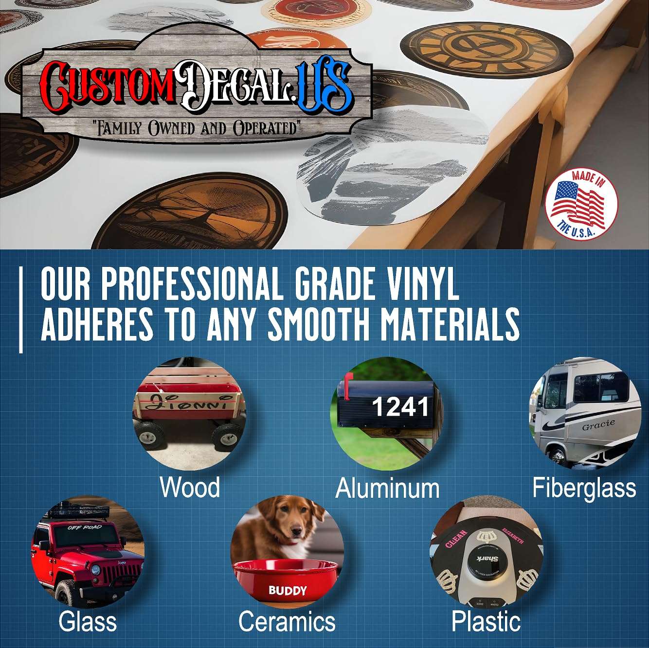 Arizona State (Y5) Diver Down Flag Vinyl Decal Sticker Car Laptop/Netbook 5" Inch- by CustomDecal US 2