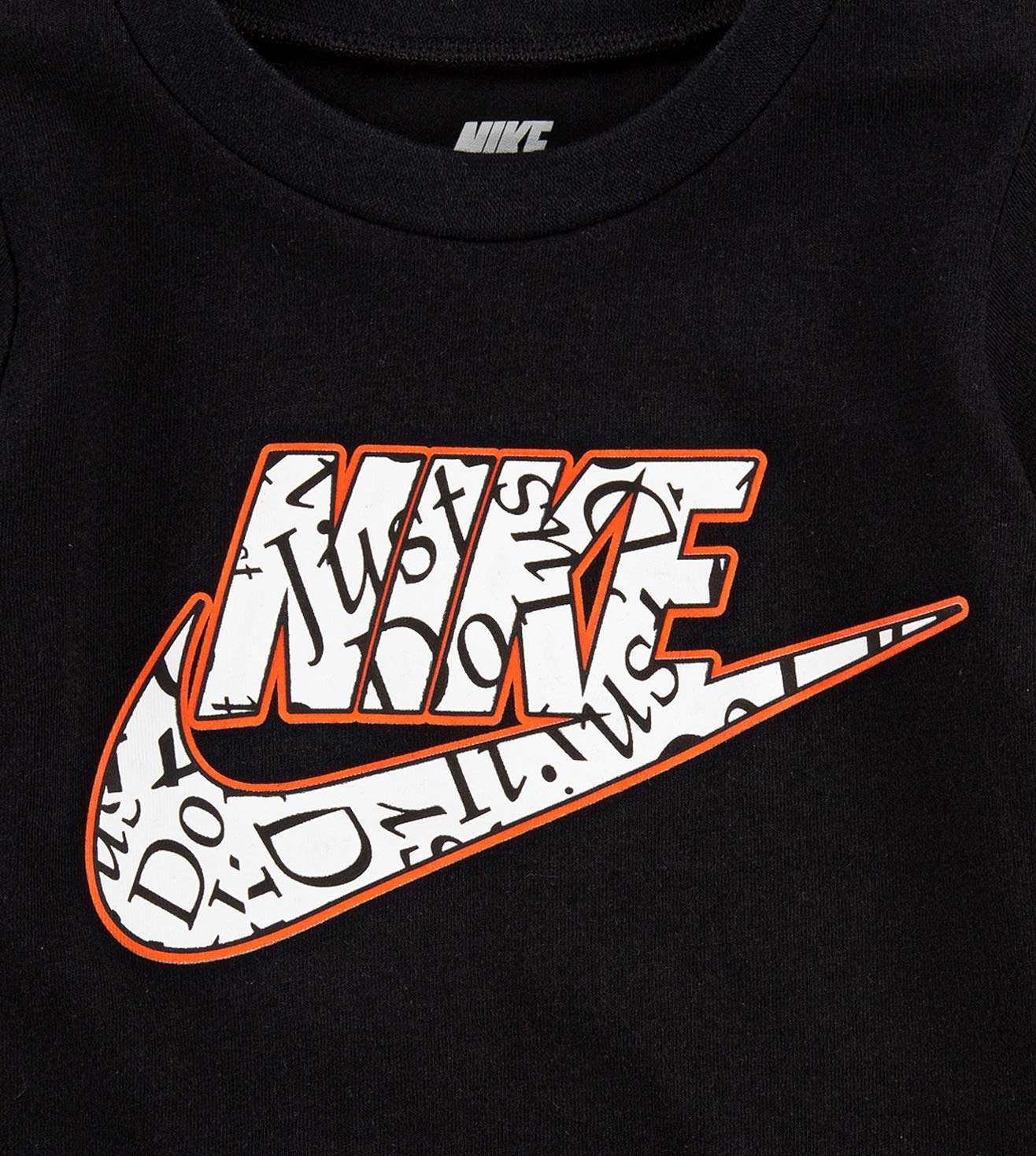 Nike Boy's Cotton JDI T-Shirt and Shorts 2-Piece Set Baby Toddler Suit (76G033-001_White_4T) 3