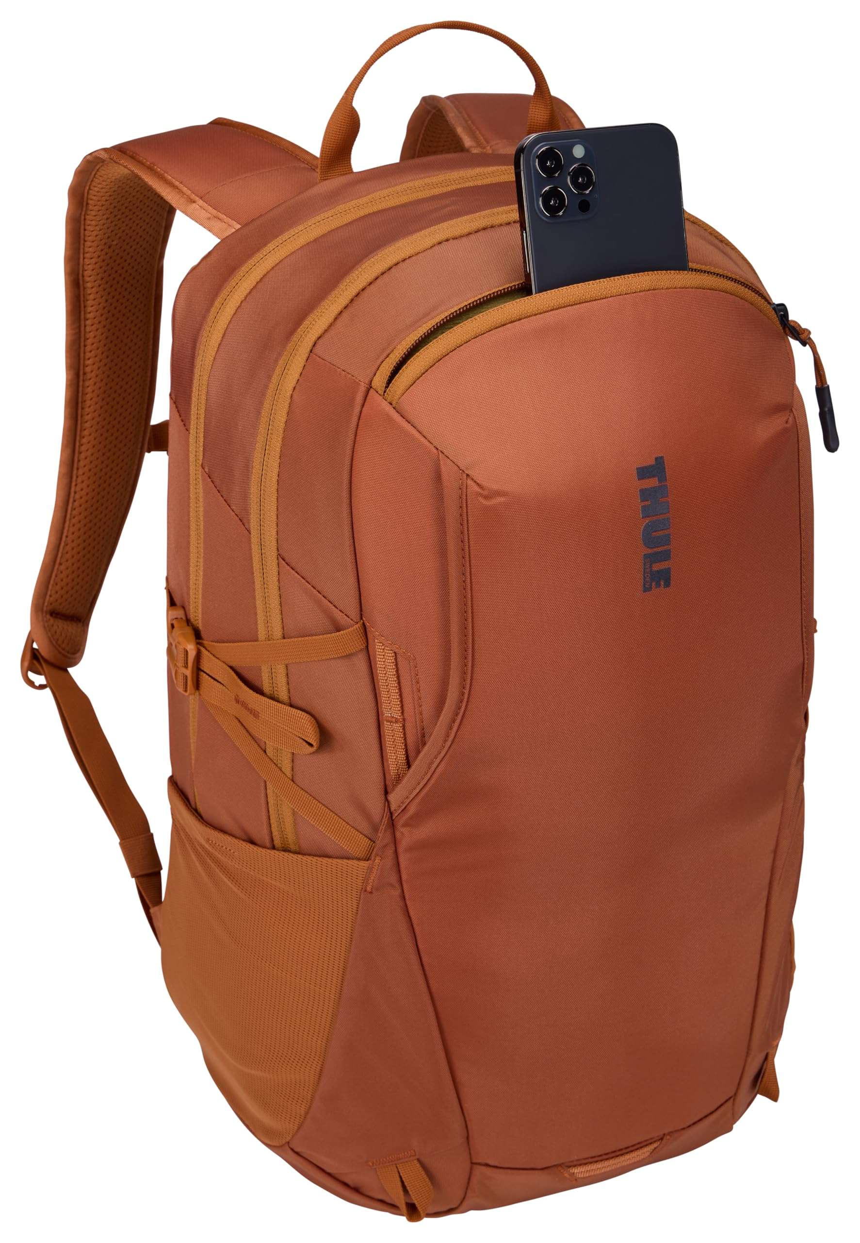 Thule EnRoute Backpack 23L - Elevated 15.6" laptop pocket - 10.5" tablet sleeve - Soft-lined pocket for valuables - Small item organization - TPU zippered pocket 5