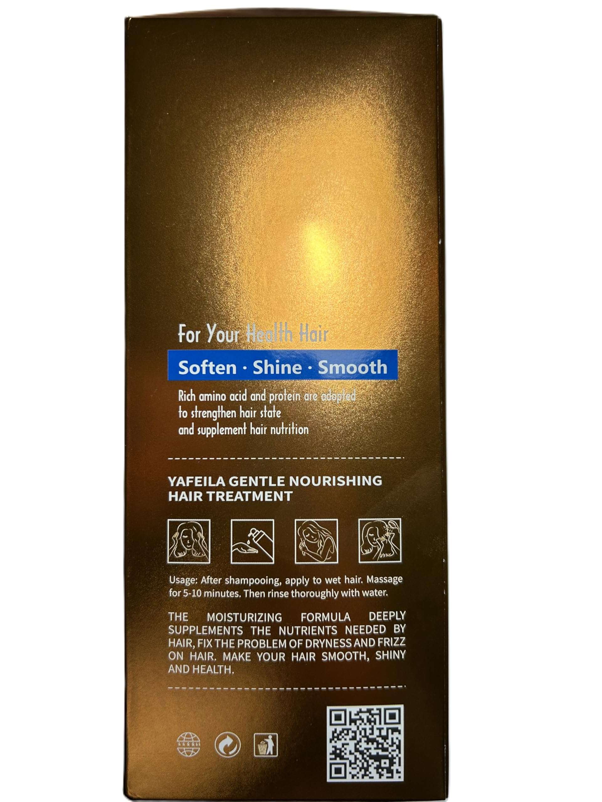 Yafeila Gentle Nourishing Brazilian Conditioner 4