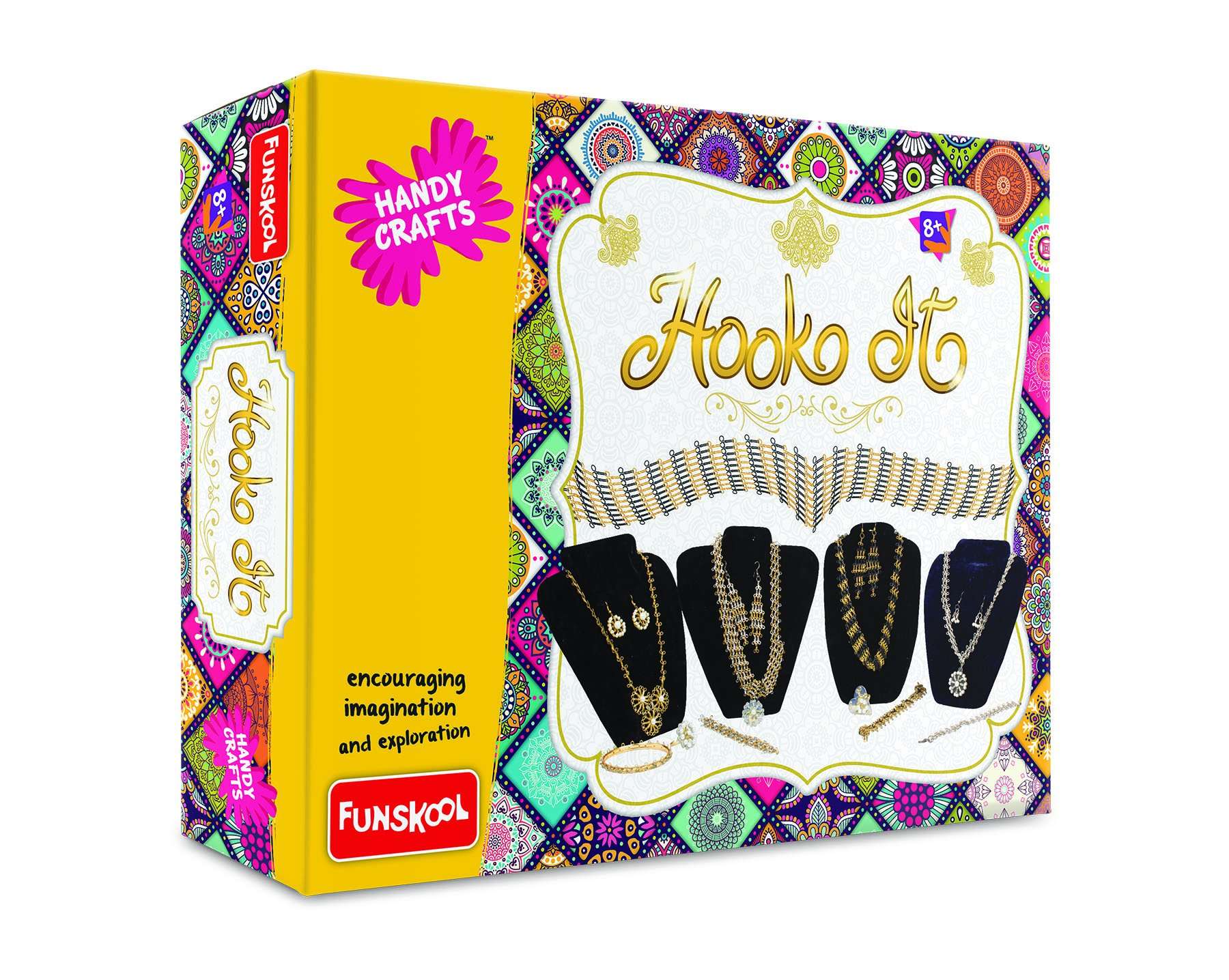 Funskool - Handycrafts Hook It, DIY Unique Jewellery Designs with Hooks 1