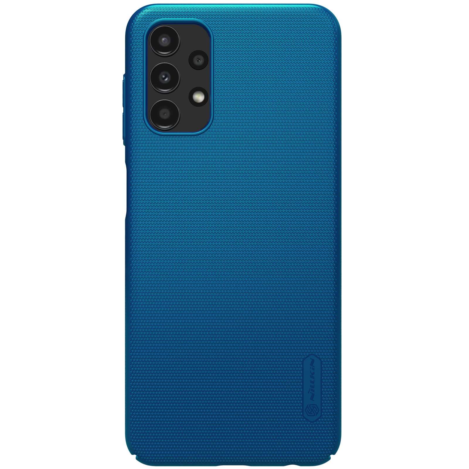 Nillkin Case for Samsung Galaxy A13 A 13 4G (6.6" Inch) Super Frosted Hard Back Dotted Grip Cover PC Blue Color 5