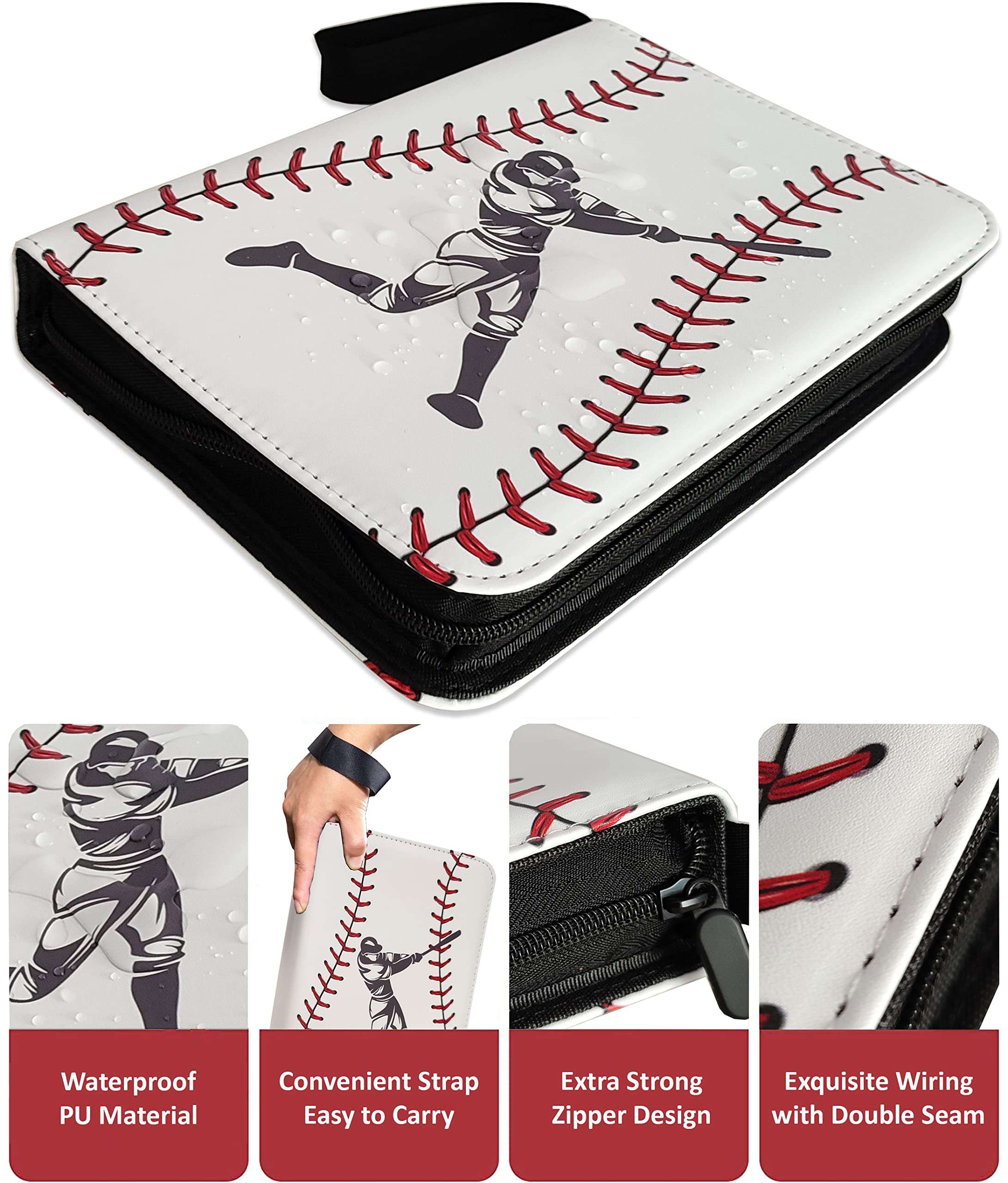 2 Pack baseball Card Binder Gift 4