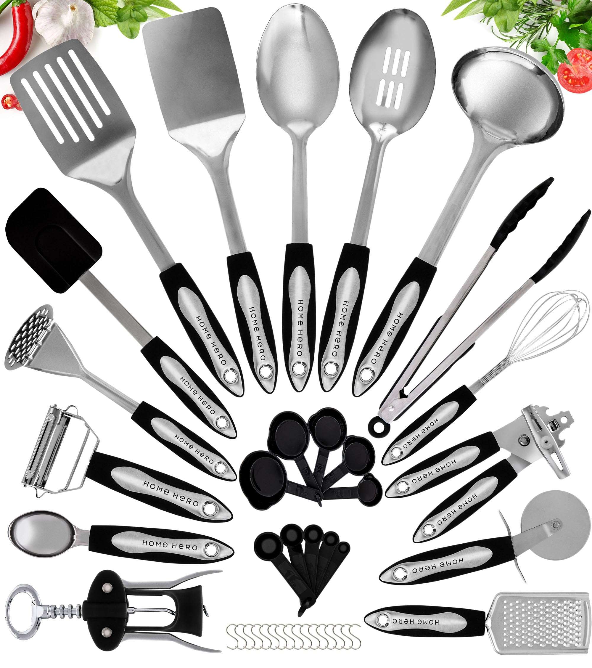 Home Hero 41 Pcs Utensils Set + 20 Pcs Knife Set 3