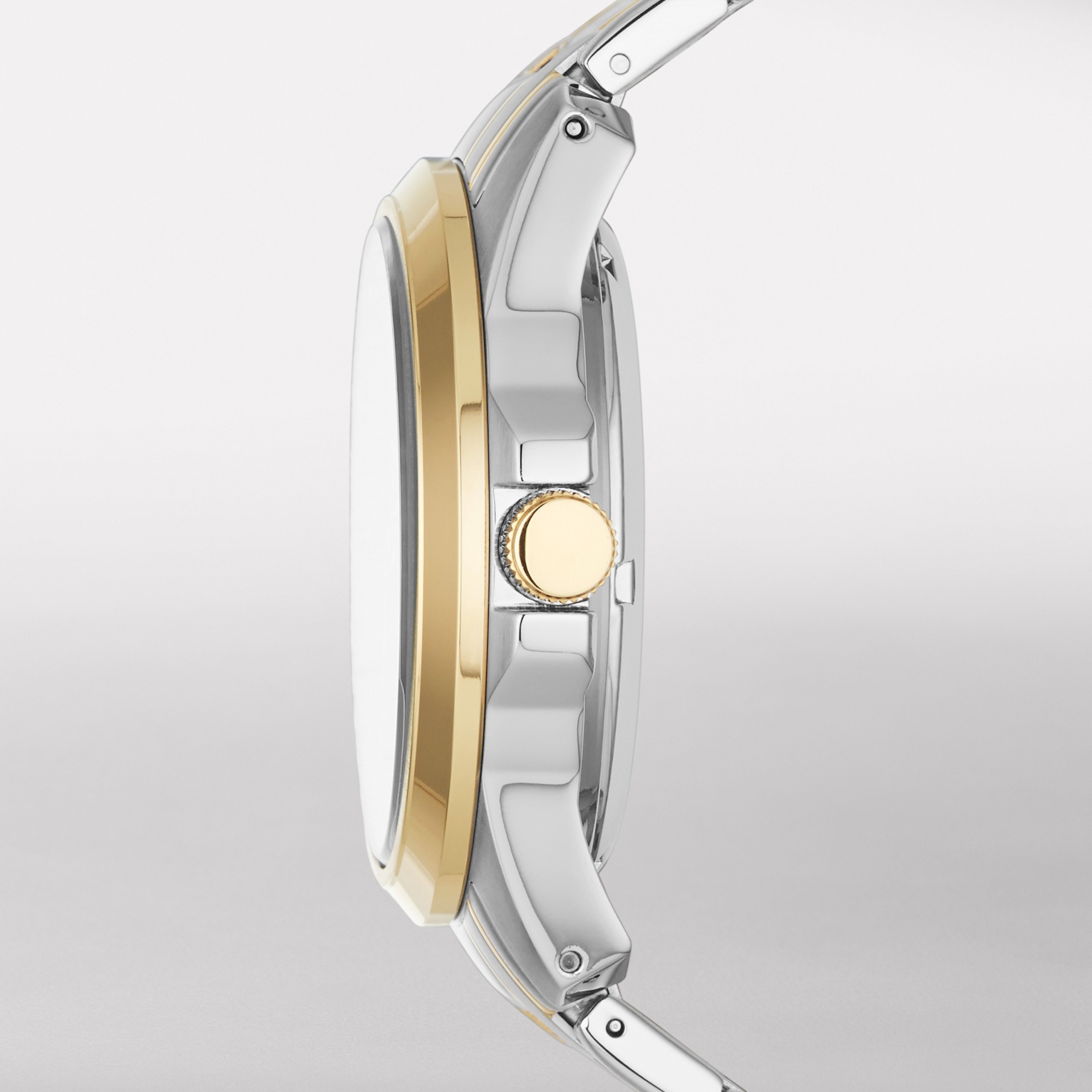 Relic by Fossil Men's Damon Silver and Gold Two-Tone Stainless Steel Bracelet Automatic Watch (Model: ZR12109) 2