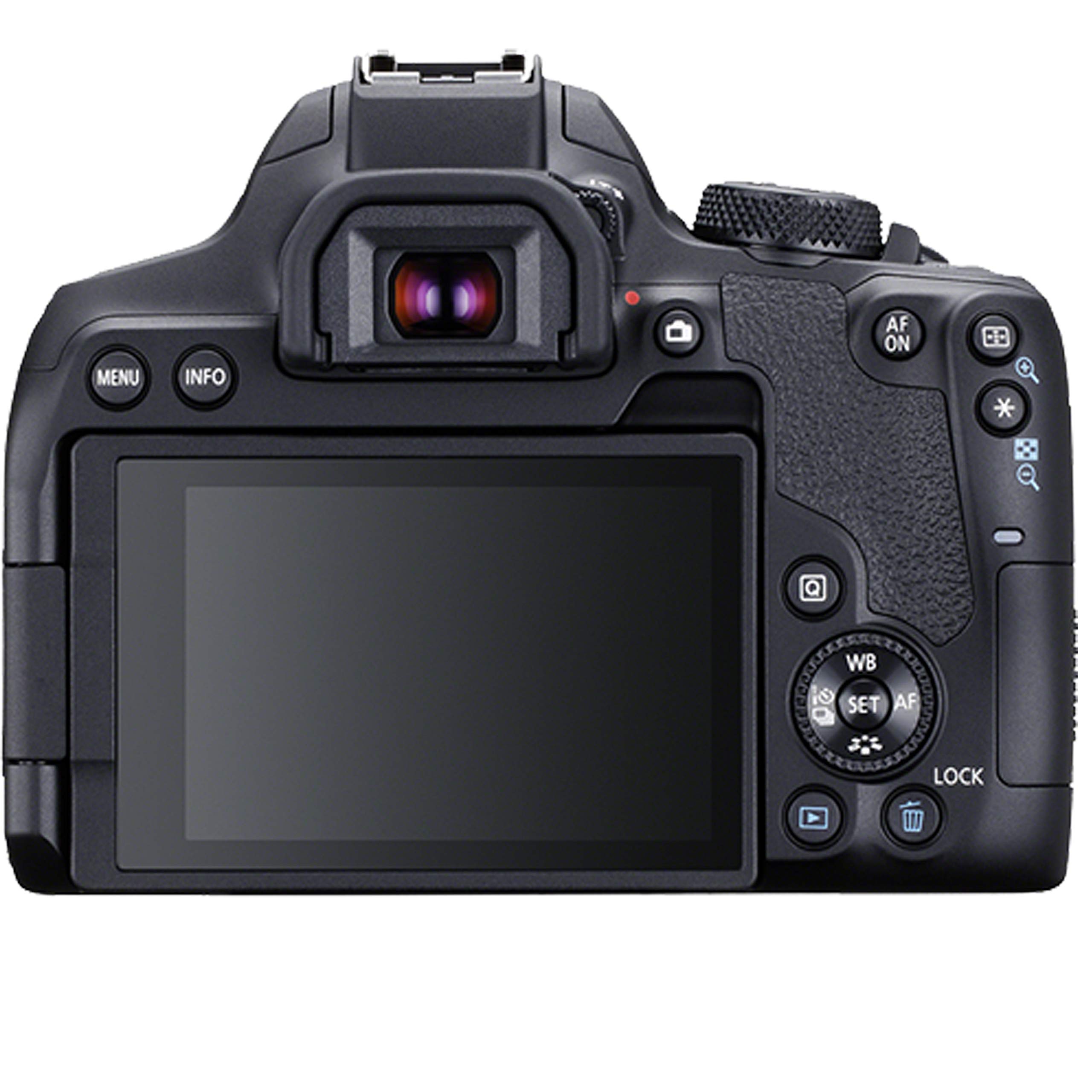 Canon EOS 850D (Rebel T8i) DSLR Camera w/EF-S 18-55mm F/4-5.6 STM Zoom Lens + 100S Sling Backpack + 64GB Memory Cards, Professional Photo Bundle (40pc Bundle) 4