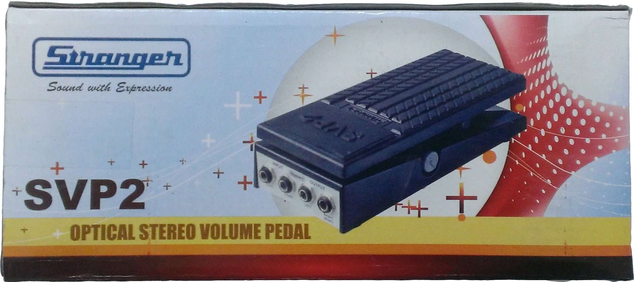 BamBah India Stranger SVP-2 Stereo Volume Pedal (Black) 3