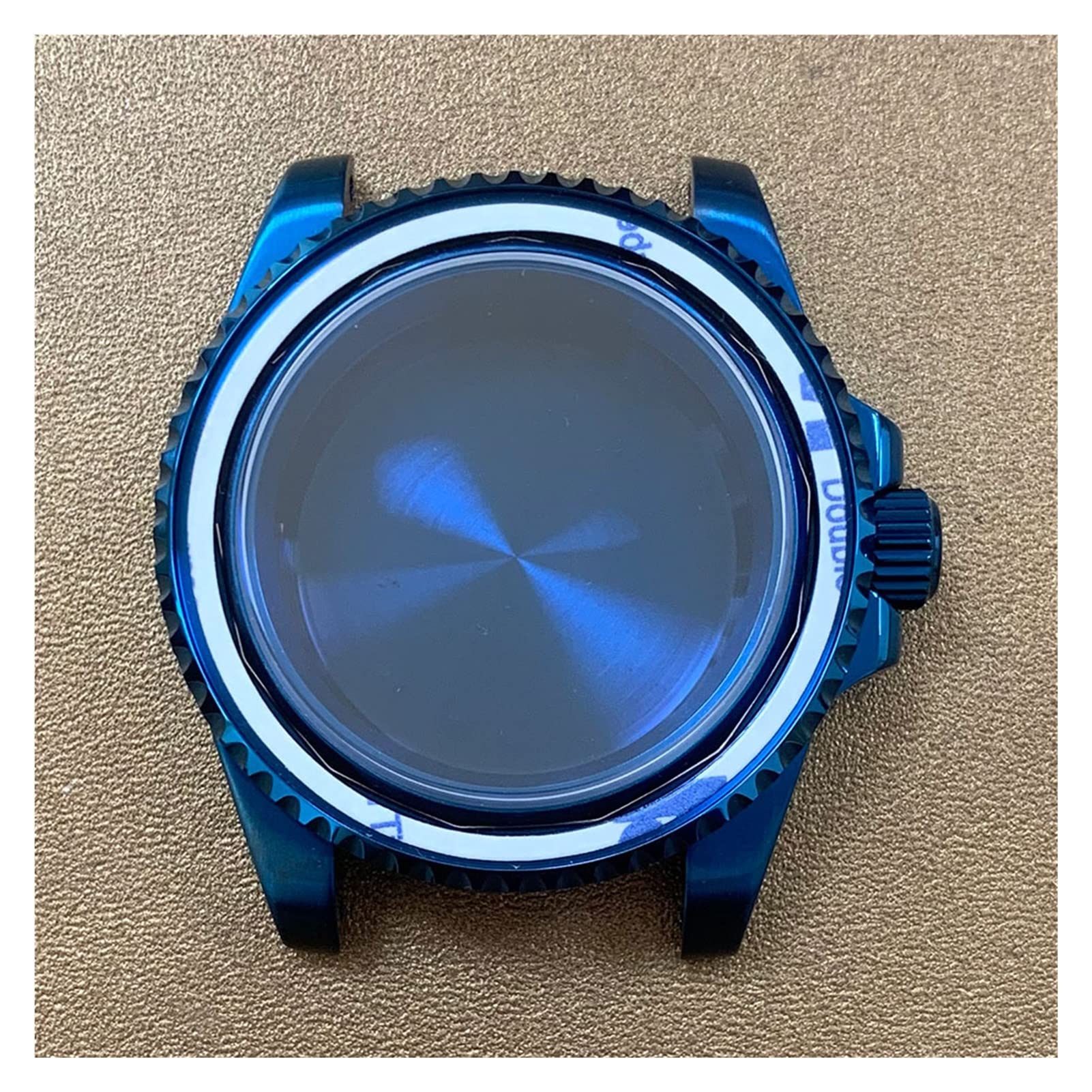 HREHAAKVK Watch 40mm PVD Blue Case Sapphire Glass 316L Stainless Steel With Japanese NH36 Automatic Movement watch case(8) 4