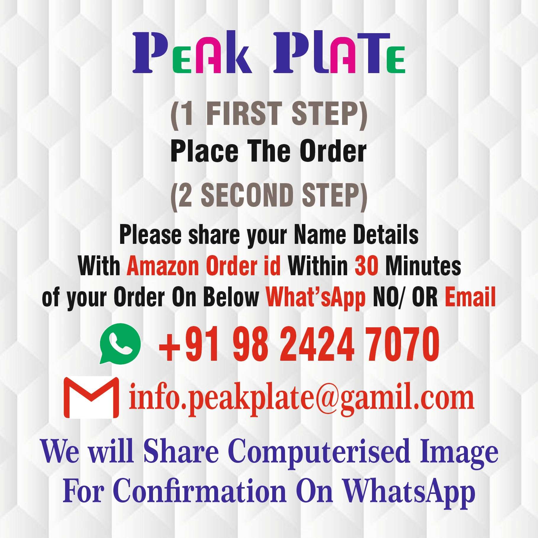 PEAK PLATE® Heart Shape Couple Thumb Gift (12 InchX 12 Inch)| Wedding Thumb Print | Couple Gift| Finger Print Gift| Personalized Text | Golden Frame| Anniversary Gift 4