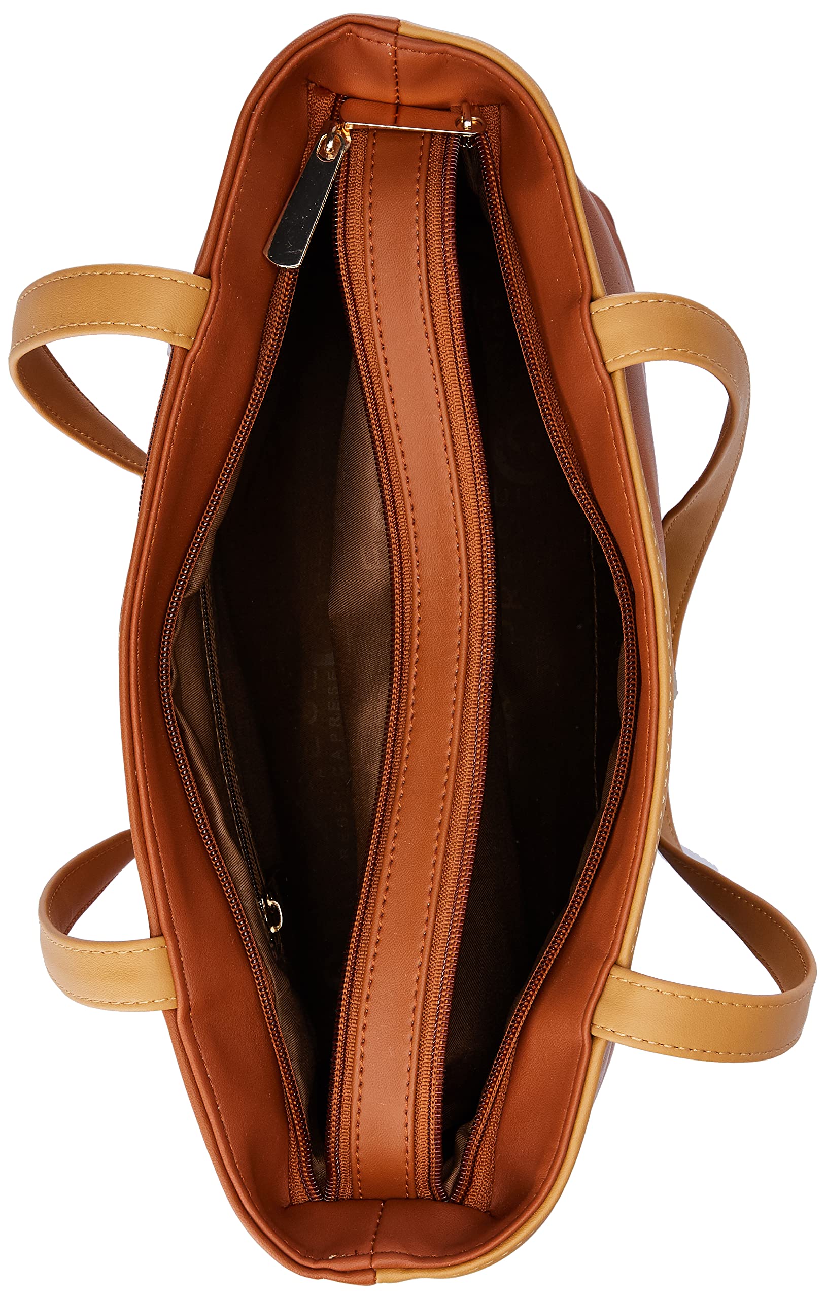Caprese womens OLYMPIA T Medium TAN Tote Bag 4