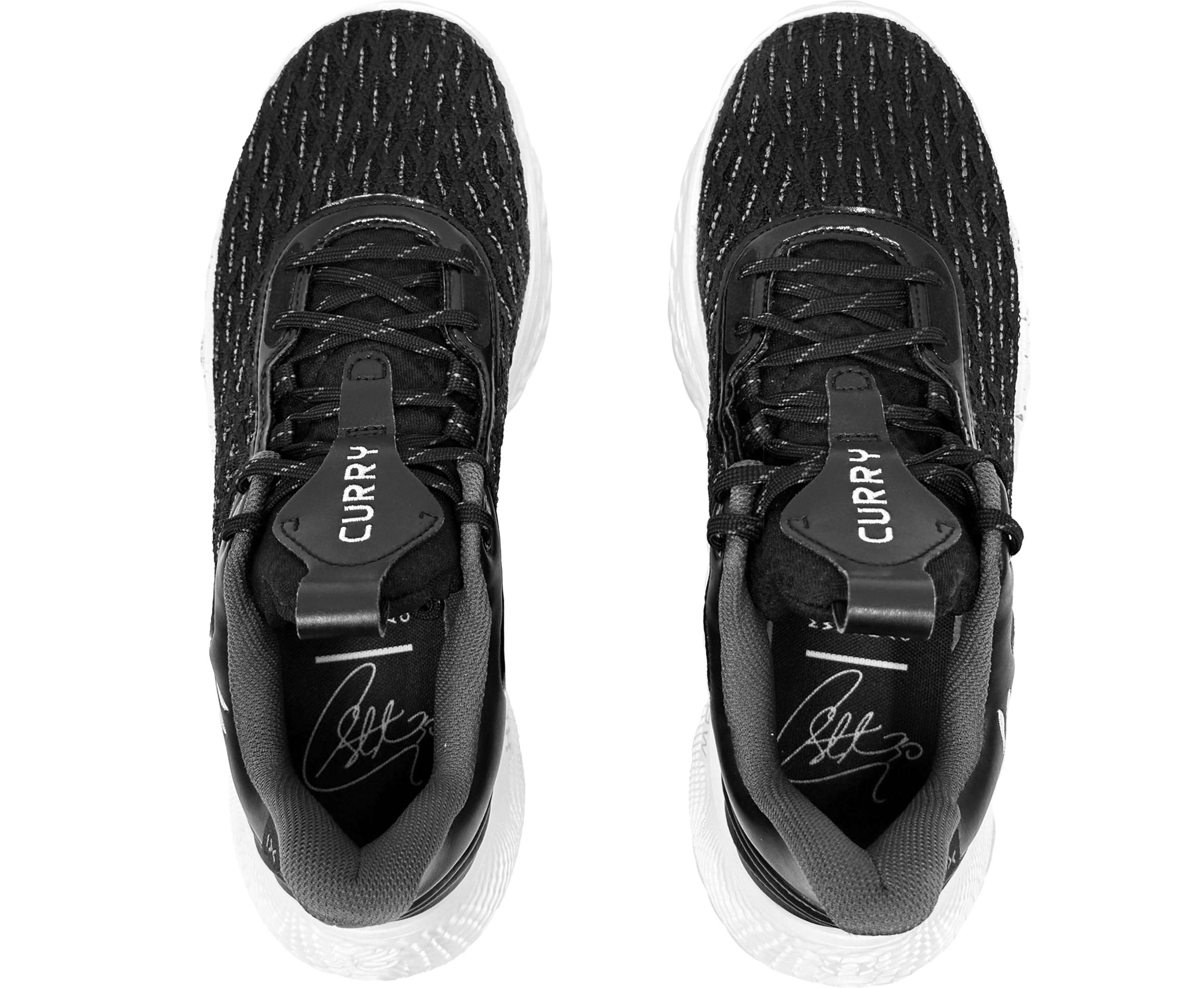 Under Armour Curry Flow 9 Team Basketball Shoes (Black/White 001, us_Footwear_Size_System, Adult, Men, Numeric, Medium, Numeric_9_Point_5) 4