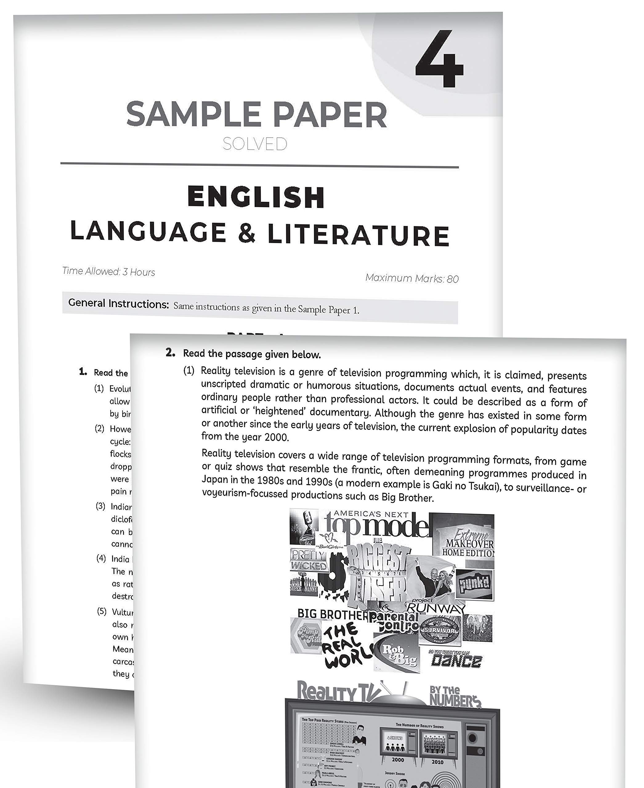 Educart CBSE Class 10 English Language & Literature Sample Question Papers For 2021 (reduced syllabus for Term 1 and 2) (old pattern) (Class 9-12) 5