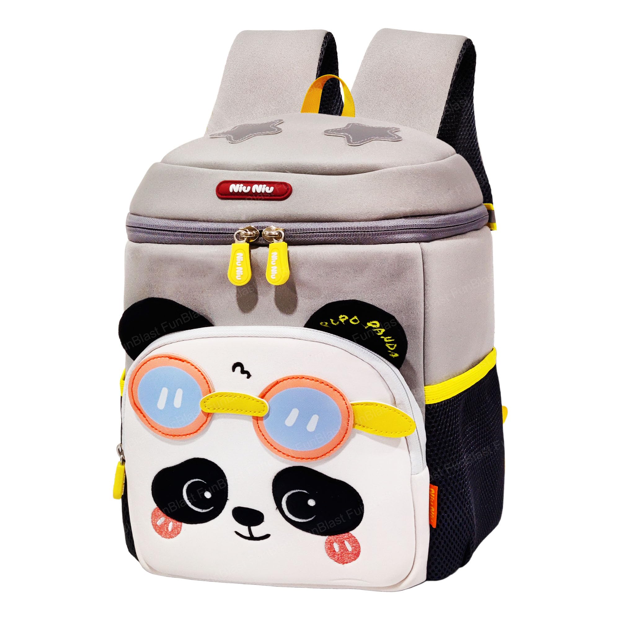 FunBlast Bagpack for Kids – Panda Theme Bags for Small Kids, Bags for Pre-Schoolers, Small Bags for School, Picnic, Travelling Bag for 2 to 7 Years Old Kids (33 X 26 X 16 CM) 1