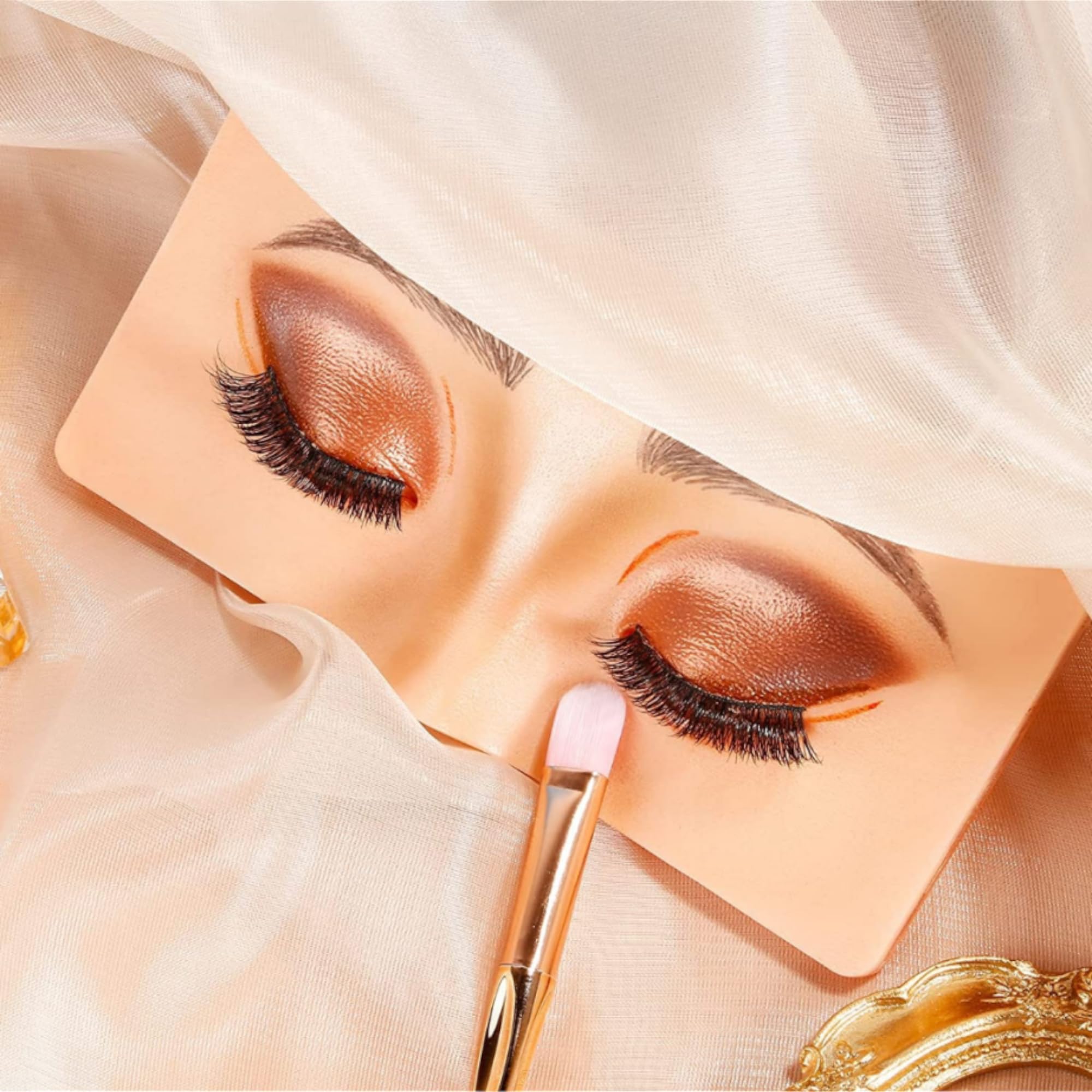 LAVENUST Realistic Eye Practice Pad - Cosmetology Training Tool 1