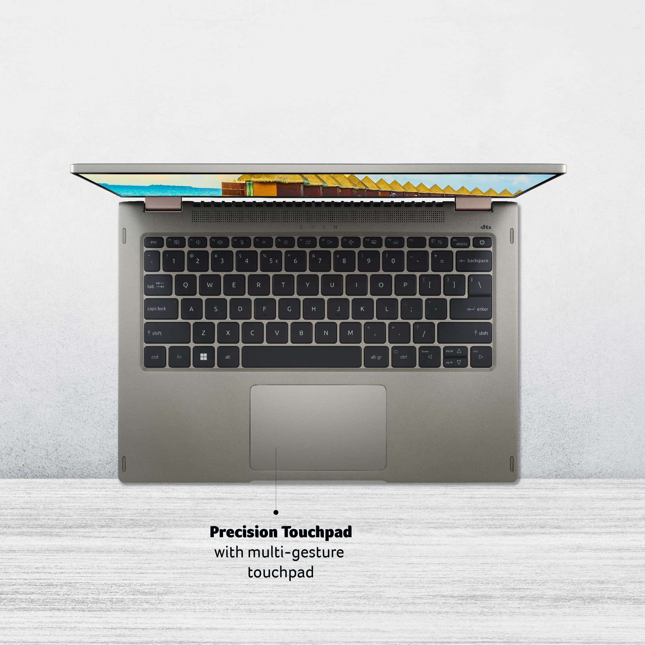 Acer Spin 5 (2 in 1) Professional Laptop with Active Stylus Pen (12th Gen Intel Core i7/16GB RAM/1 TB SSD/Windows 11 Home/MS Office/Fingerprint Reader) SP514-51N with 35.6 cm (14 inches), 1.3 KG 5