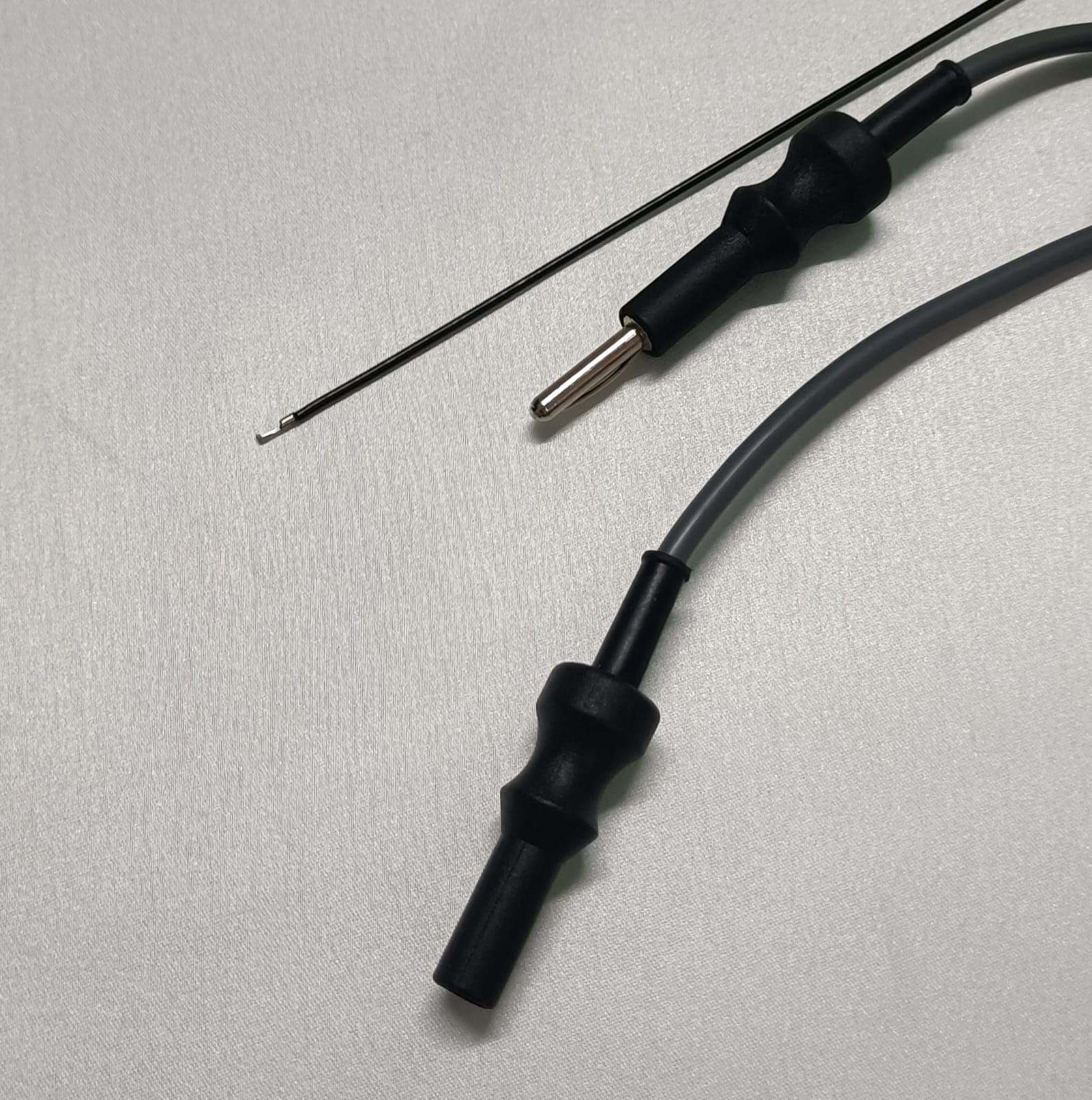 Surgical Instruments - Hysteroscopy Monopolar Electrode L-Hook Semi Rigid 5FR 40cm with Cable Reusable CE Approved. 6