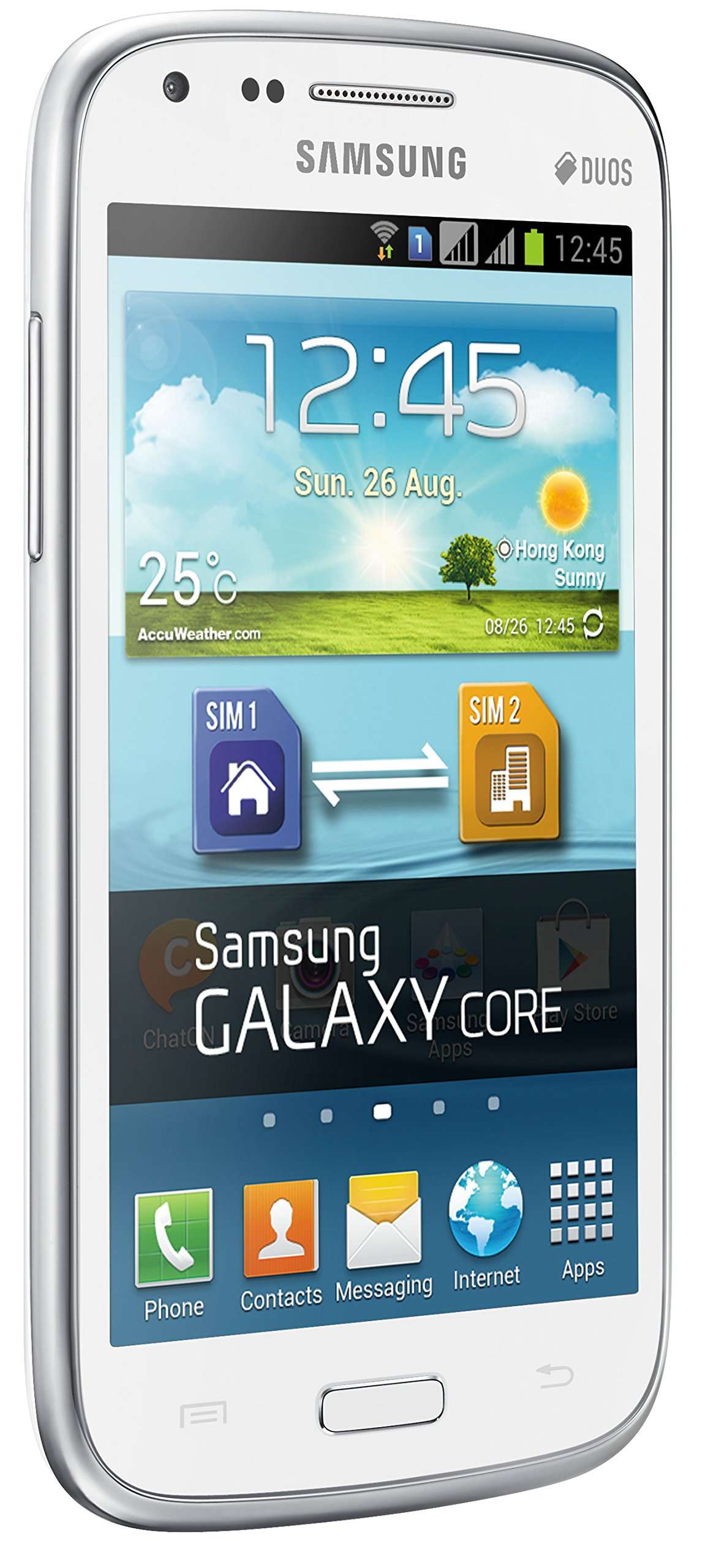 Samsung Galaxy Core GT-I8262 (Chic White) 5