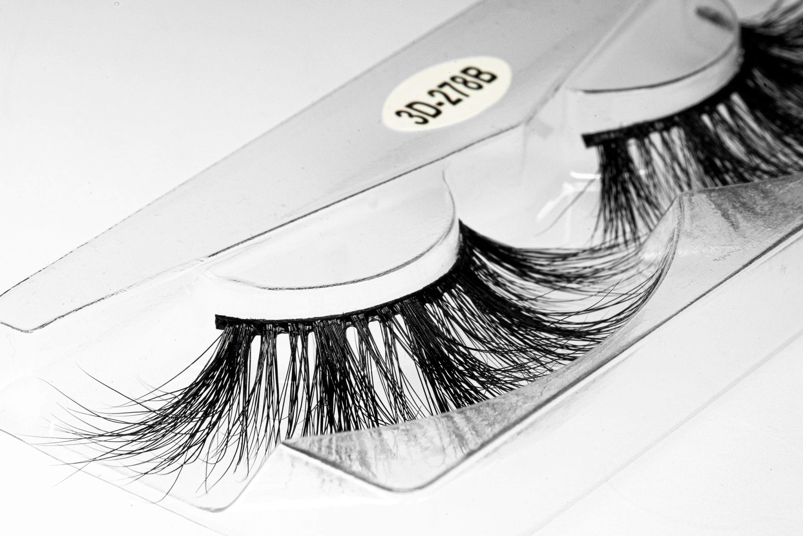 Ming Lashes 3D Mink Fur False Eyelashes Fake Lashes Women's Makeuup (3DML-278B) 2