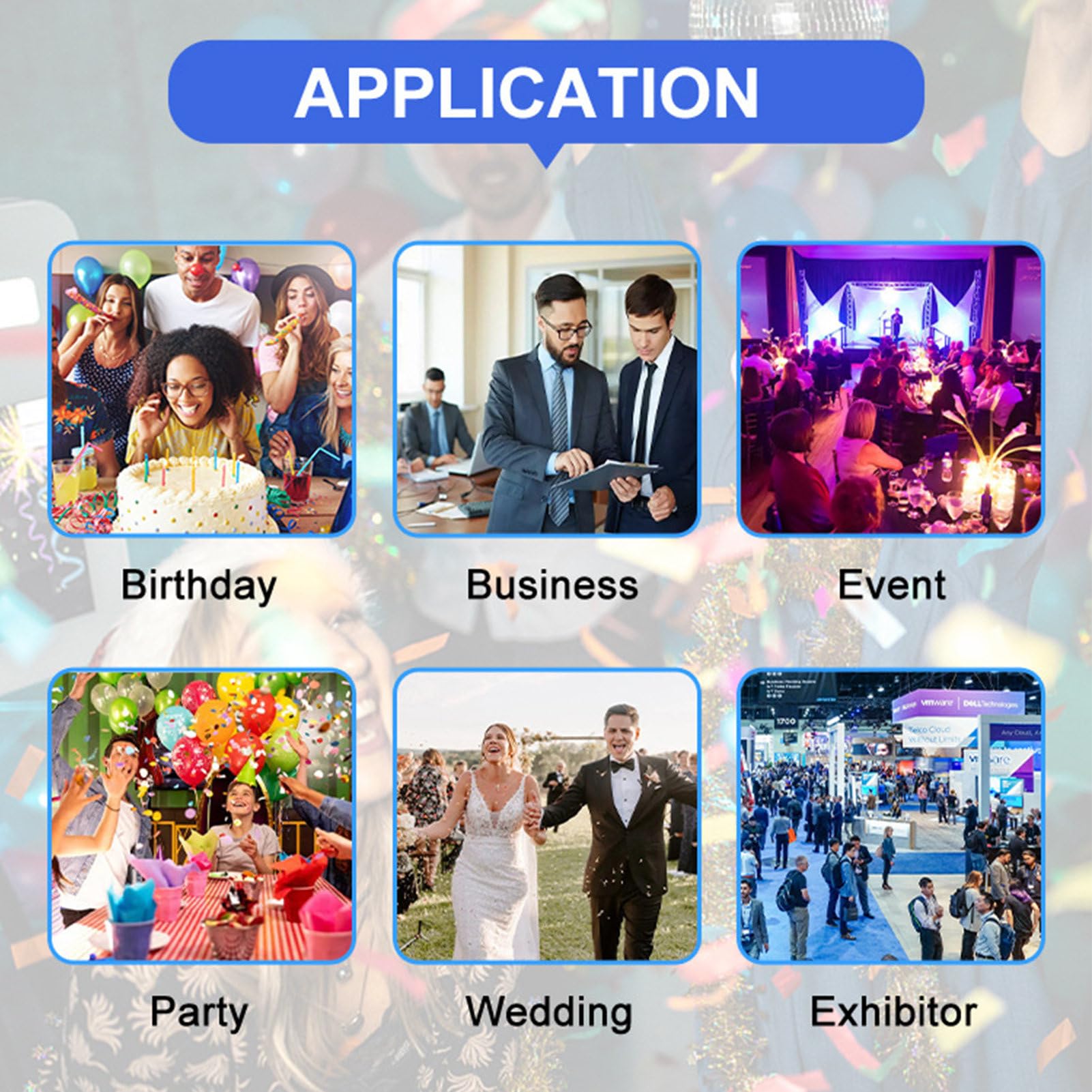 Event Photobooth Machine,Portable Camera Mirror Photo Booth with 15.6 Inch Touch Screen&Ring Light&Flight Case,DSLR Camera Booth for Wedding Parties Live Streaming Christmas,Black 3