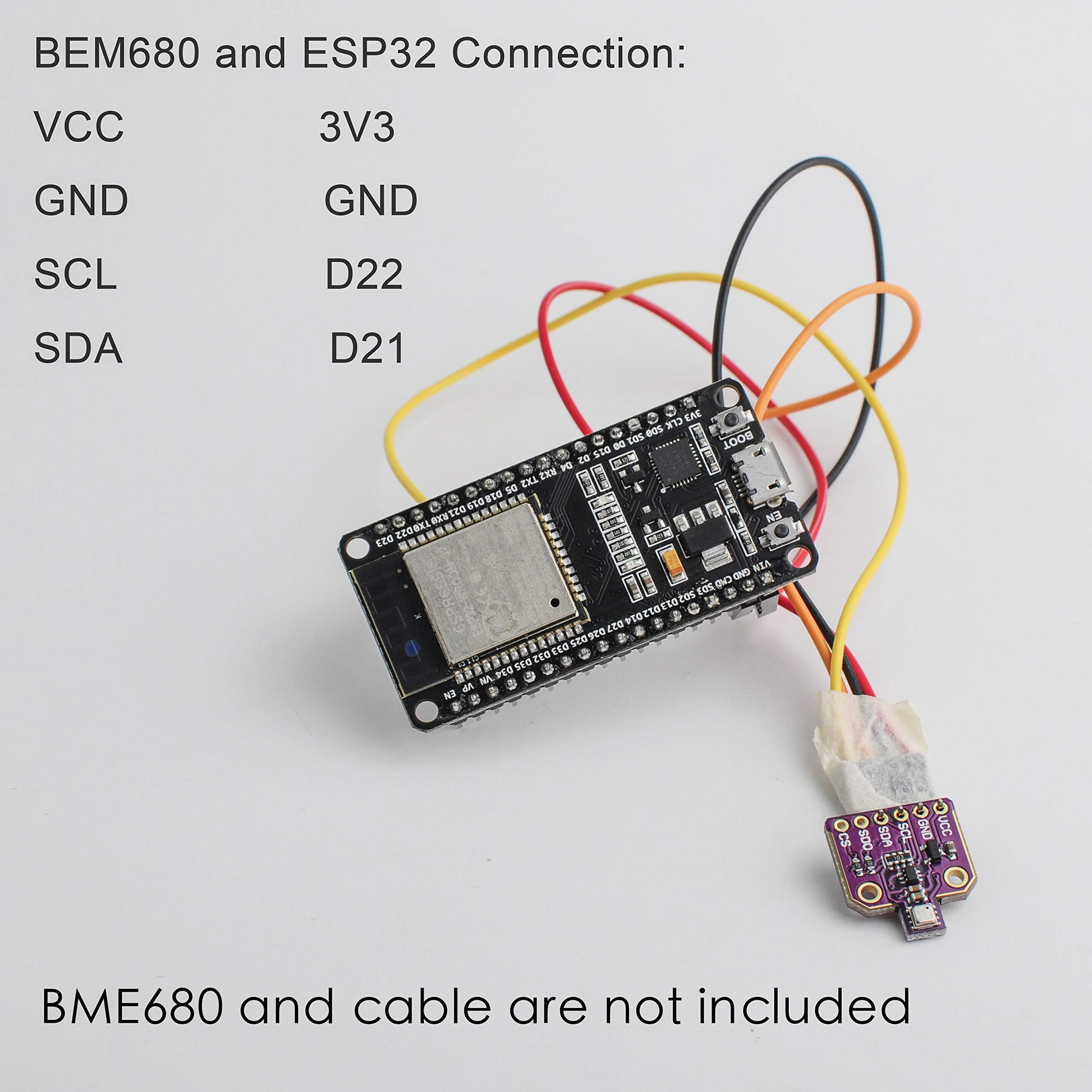 DIYmall ESP32 DEVKIT ESP32-S3 Development Board 36Pins ESP32 ESP-32S 2.4GHz WiFi+BT BLE Dual-core Dev Module CP2102 for Arduino DOIT ESP32-WROOM-32 5