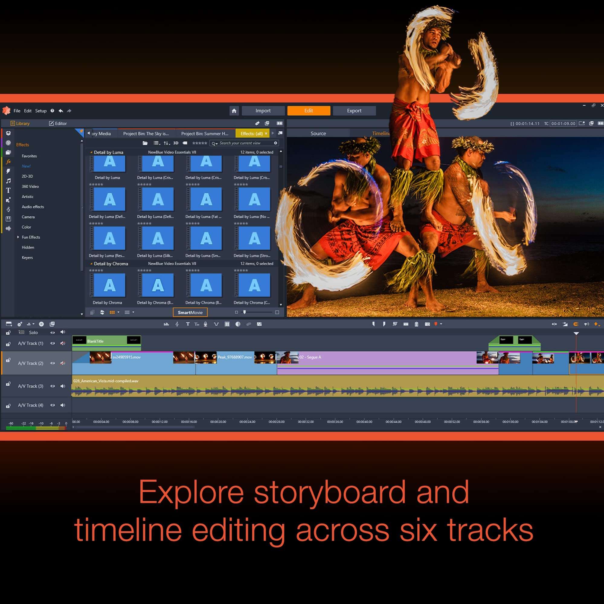 Pinnacle Studio 26 | Value-Packed Video Editing & Screen Recording Software [PC Key Card] 2