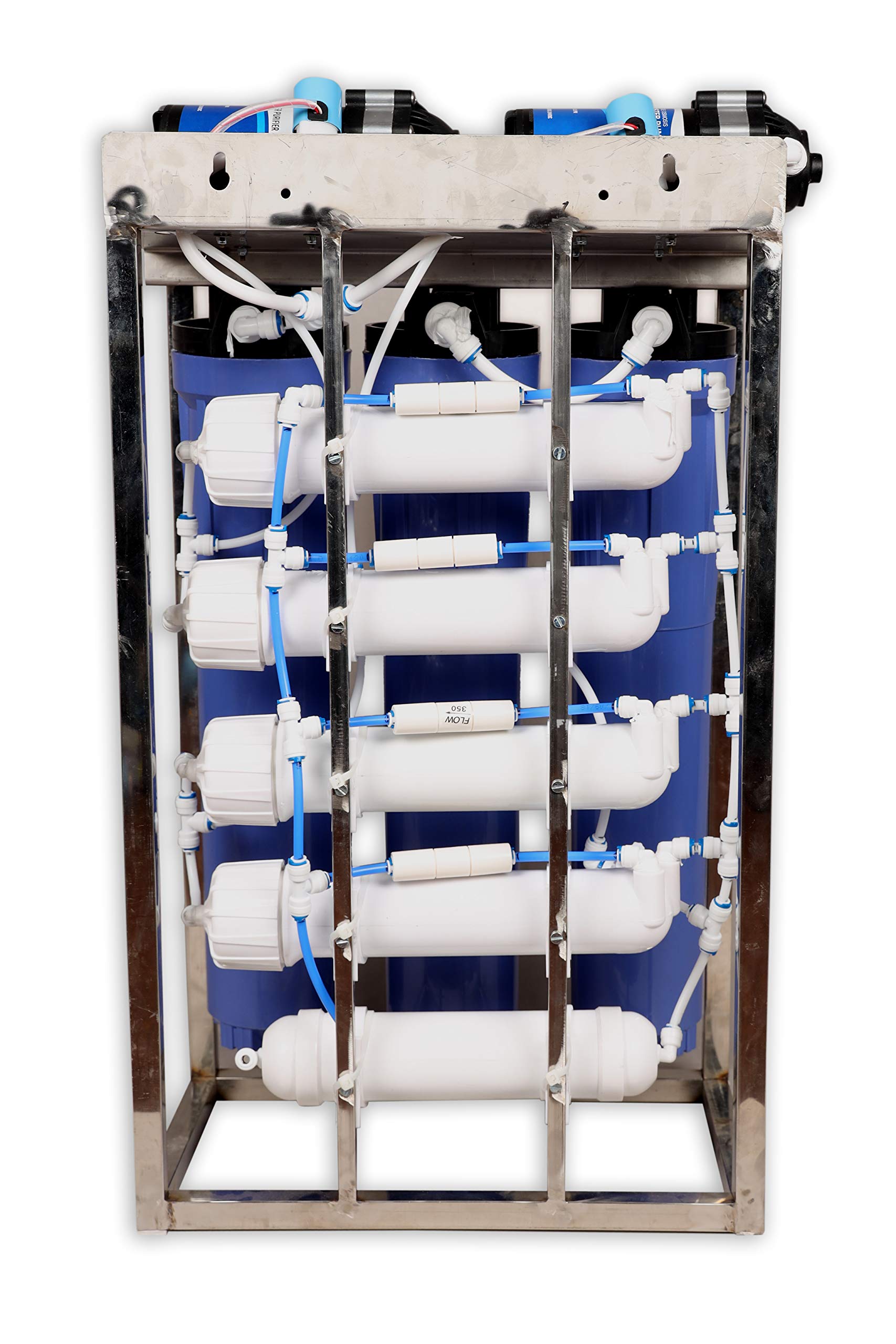 Aquadpure 50 LPH Commercial RO Water Purifier Plant/Filter Double Purification 50 litre per hour TDS Adjuster, Auto Shut off with Cover 3
