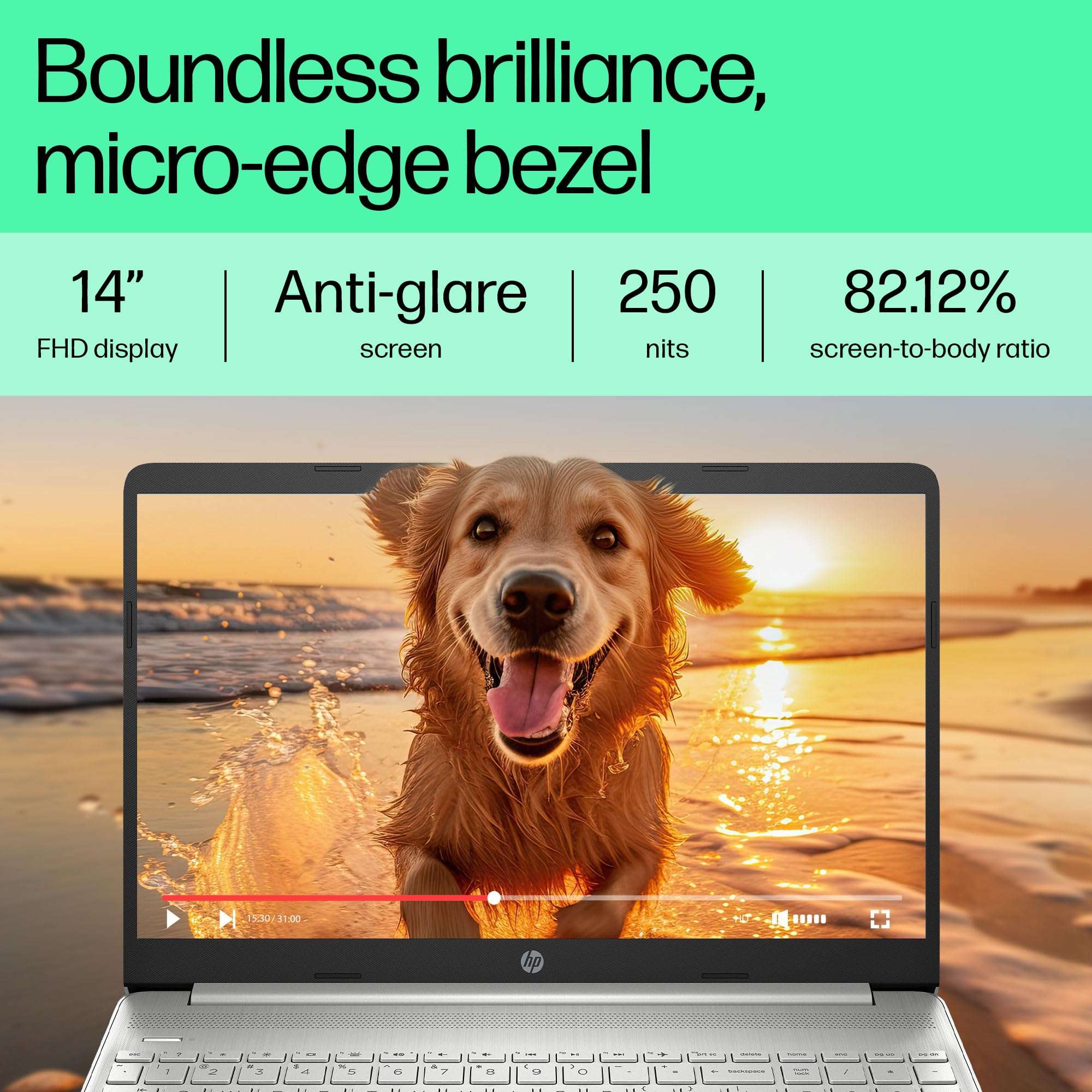 HP Laptop 14s, 12th Gen Intel Core i5-1235U, 14-inch (35.6 cm), FHD, 16GB DDR4, 512GB SSD, Intel Iris Xᵉ graphics, Backlit KB, Thin & light, Dual speakers (Win 11, MSO 2021, Silver, 1.46 kg), dy5005TU 3