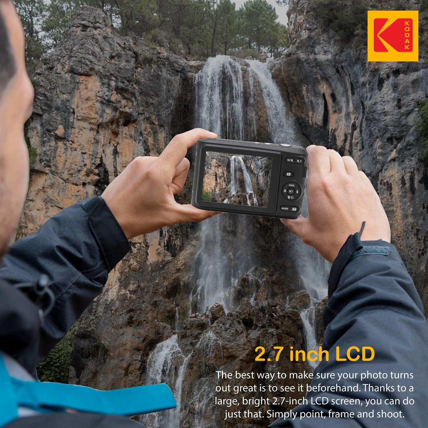Kodak PIXPRO FZ45 Digital Camera + 32GB Memory Card + Point and Shoot Camera Case + Extendable Monopod + Lens Cleaning Pen + LCD Screen Protectors + Table Top Tripod Ultimate Bundle (Red) 5
