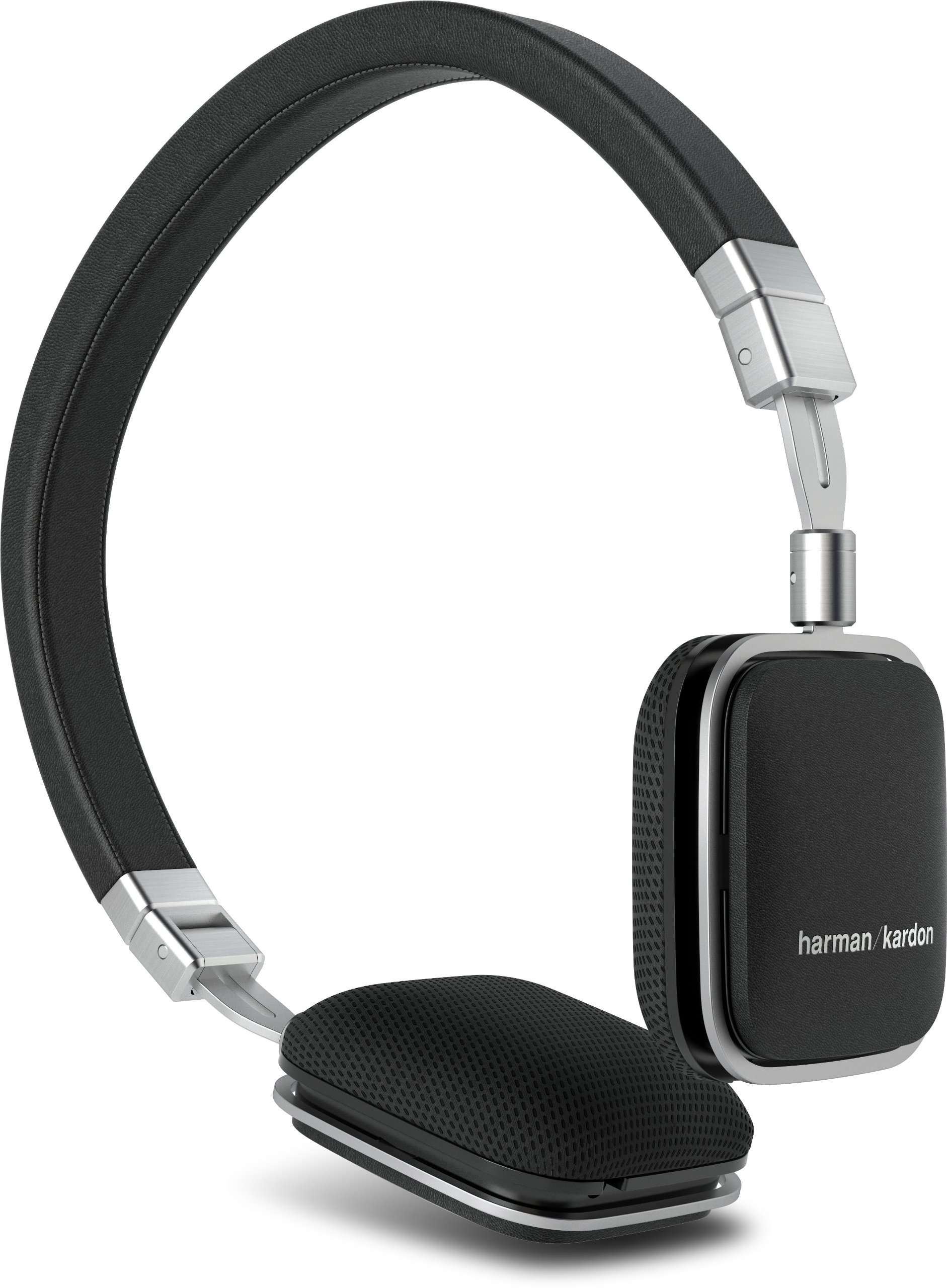 Harman Kardon SOHOi BLK Premium Lie Flat-On Ear Mini Headphones with iOS Remote (Black) 4