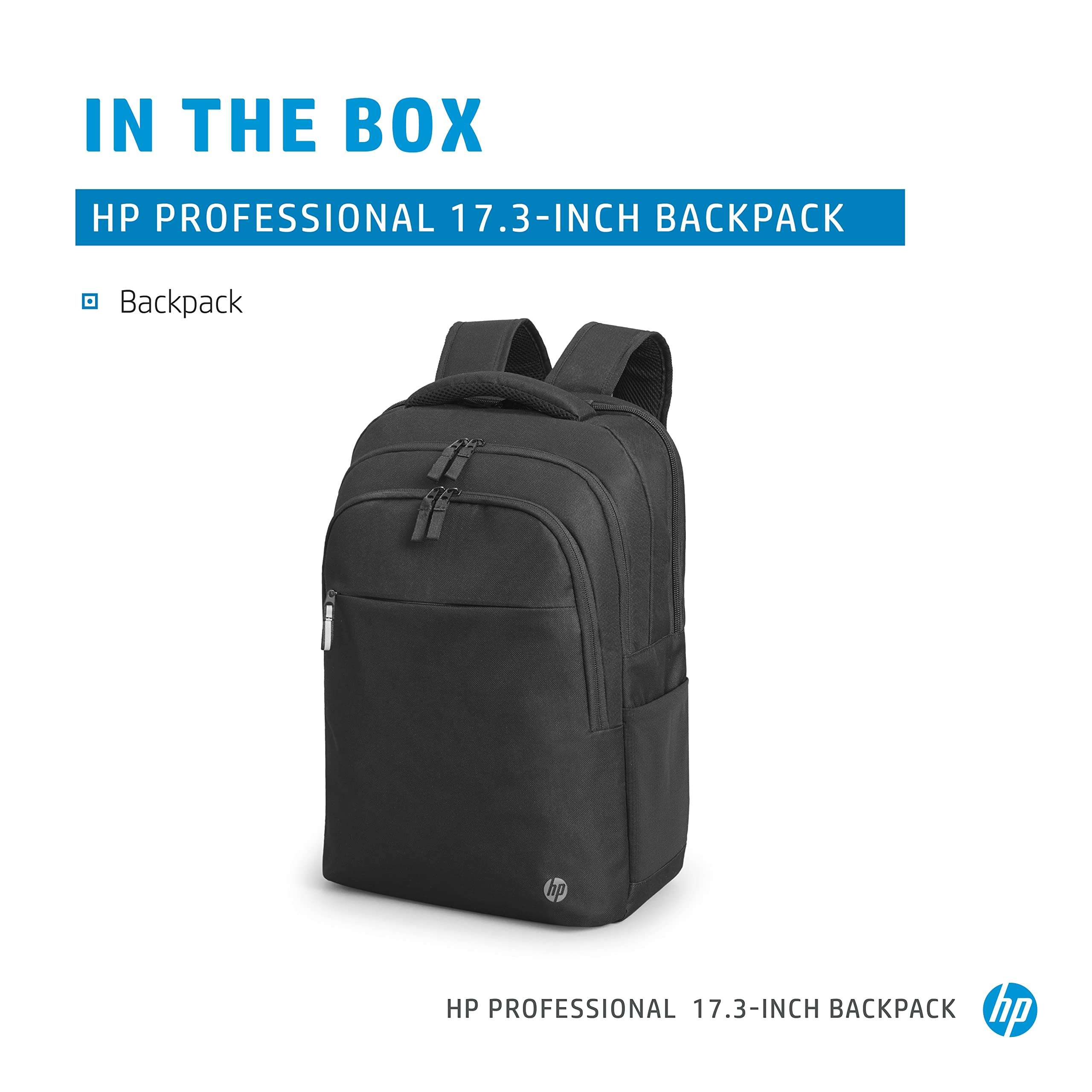 hp Professional, Black, 18.5 in x 5.51 in x 12.6 in 5