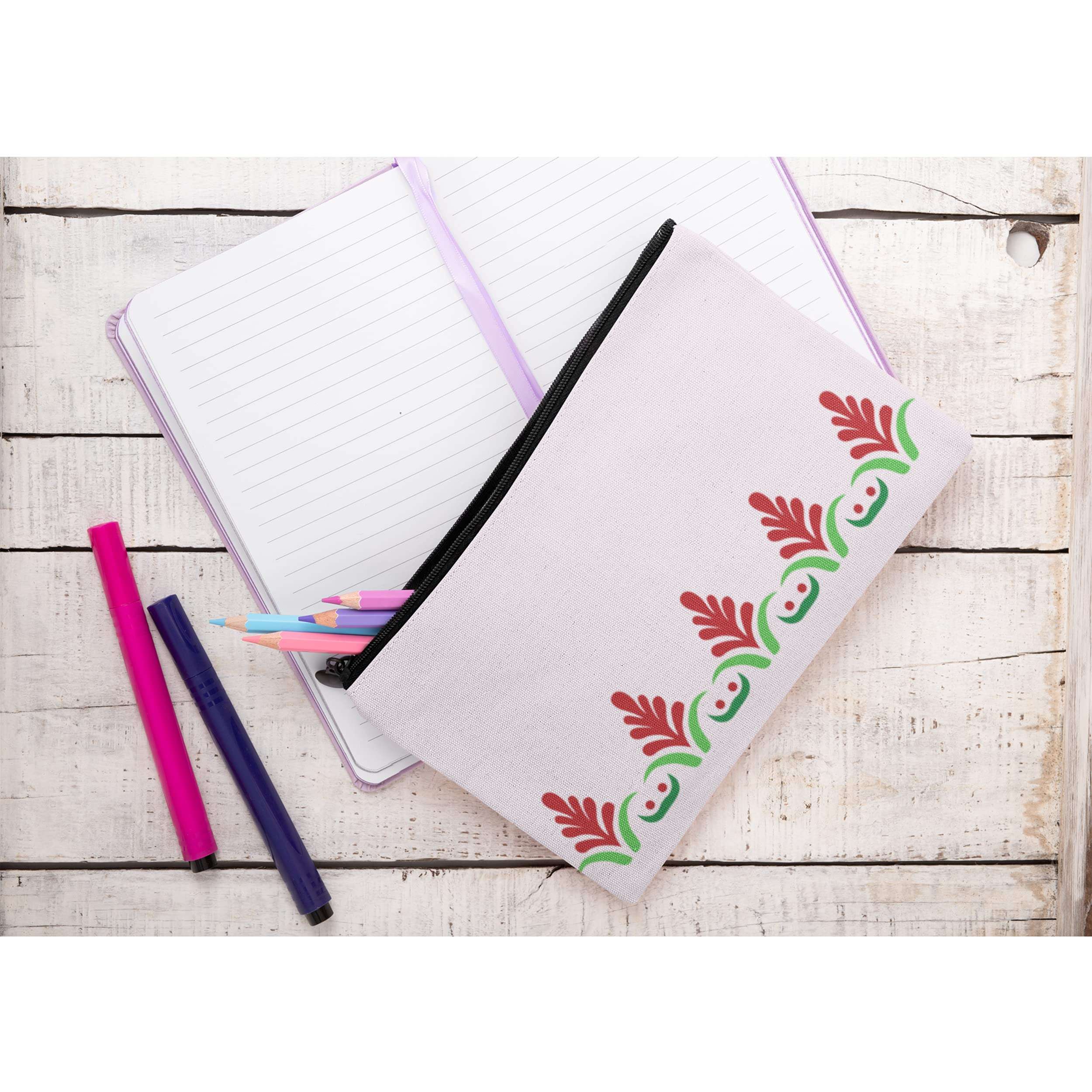 SWAGSTION Border Stencils Designs for Painting - Border Stencil -4x8 Inches - Reusable DIY Stencils for Albums Card Making and Fabric Wall Painting - Border Stencil for Art and Craft 4