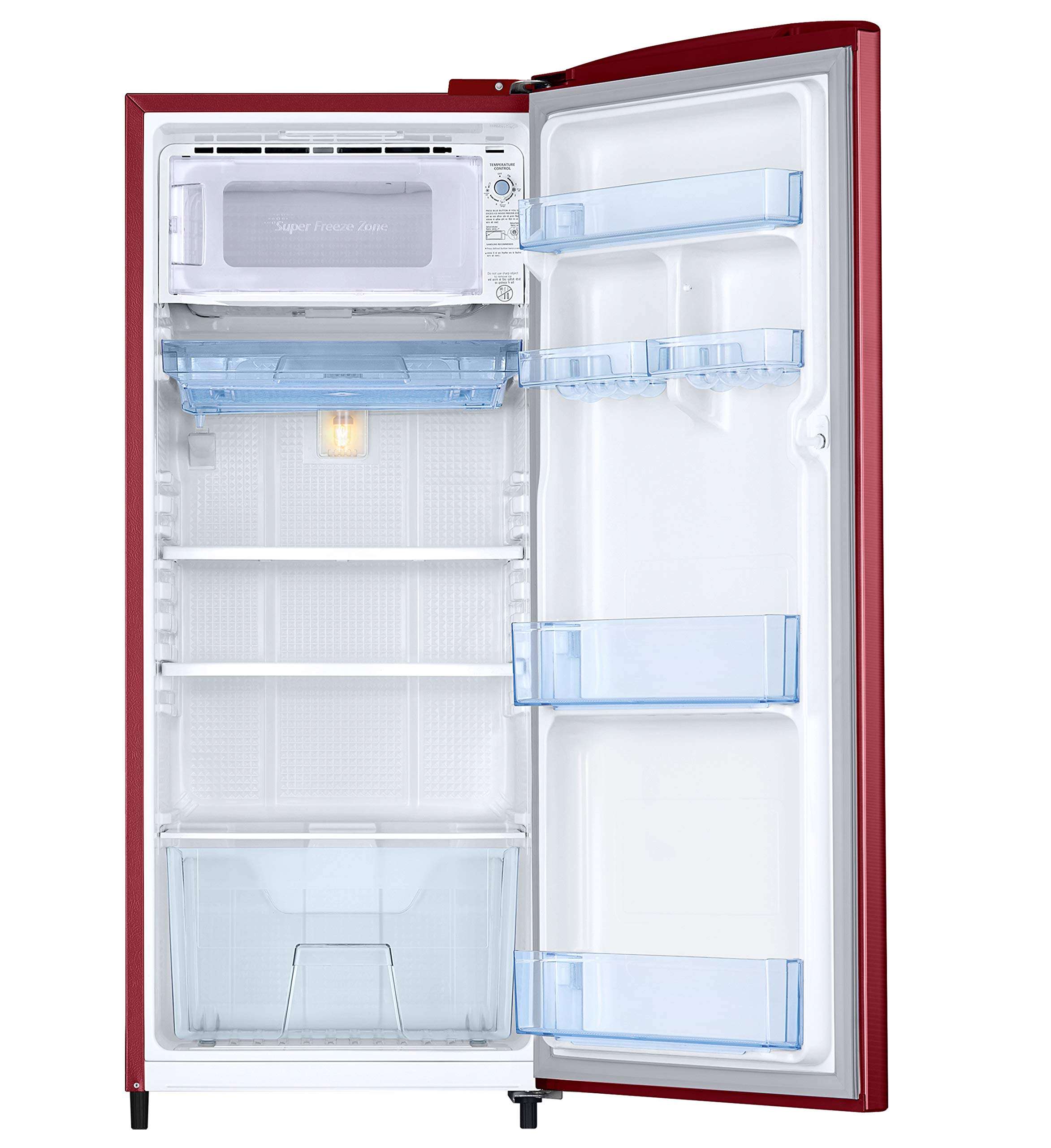 Samsung 192 L 2 Star Direct Cool Single Door Refrigerator (RR20A11CBRH/HL, SCARLET RED, 2022 Model) 2