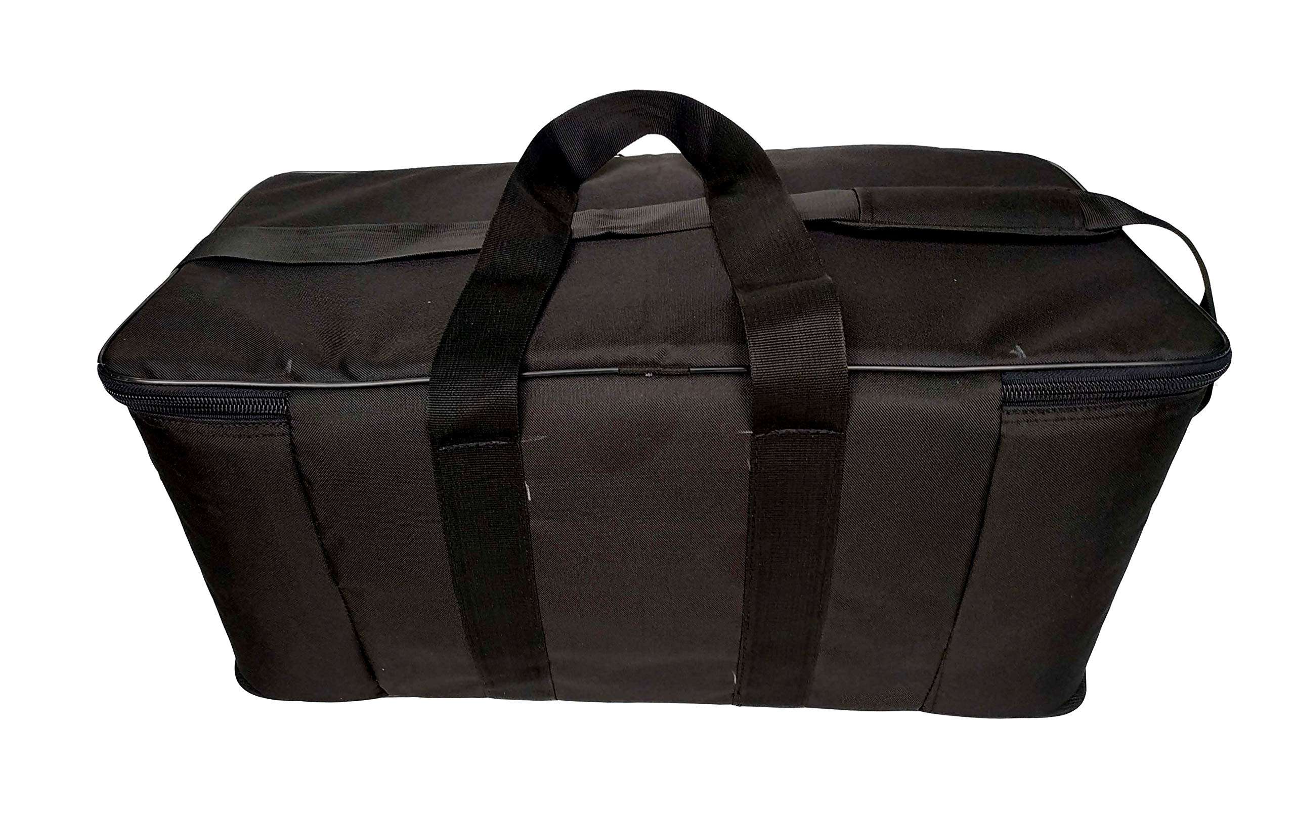 Malav Thick Padded Carry Bag (Black) for Non Folded Harmonium (New) 4