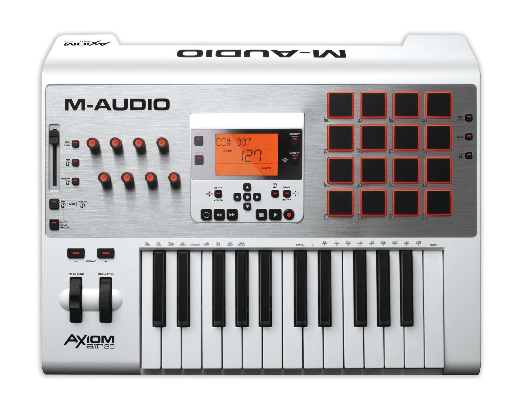 M-Audio Axiom AIR 25 Premium Keyboard and Pad Controller 3