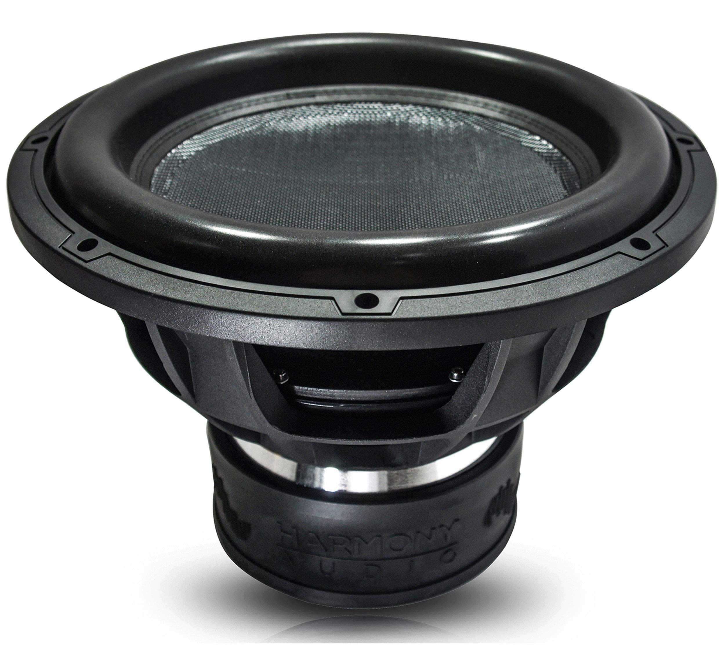 2X Harmony HA-ML151 Monolith 15" Competition SPL Sub 3200W Dual 1 Ohm Subwoofer 4