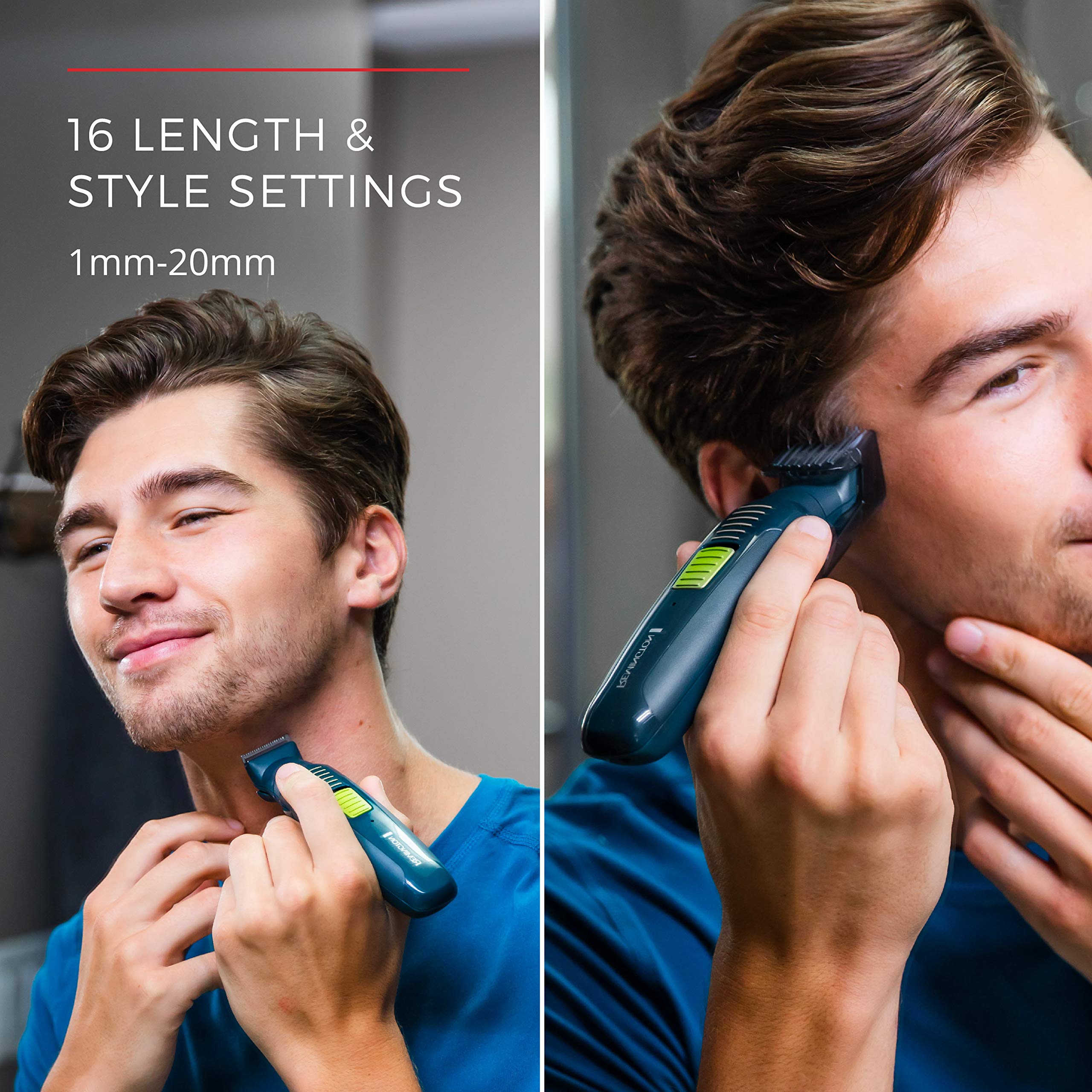 Remington Men's Multigroomer, PG6111, Teal/Green (Pack of 4) 5