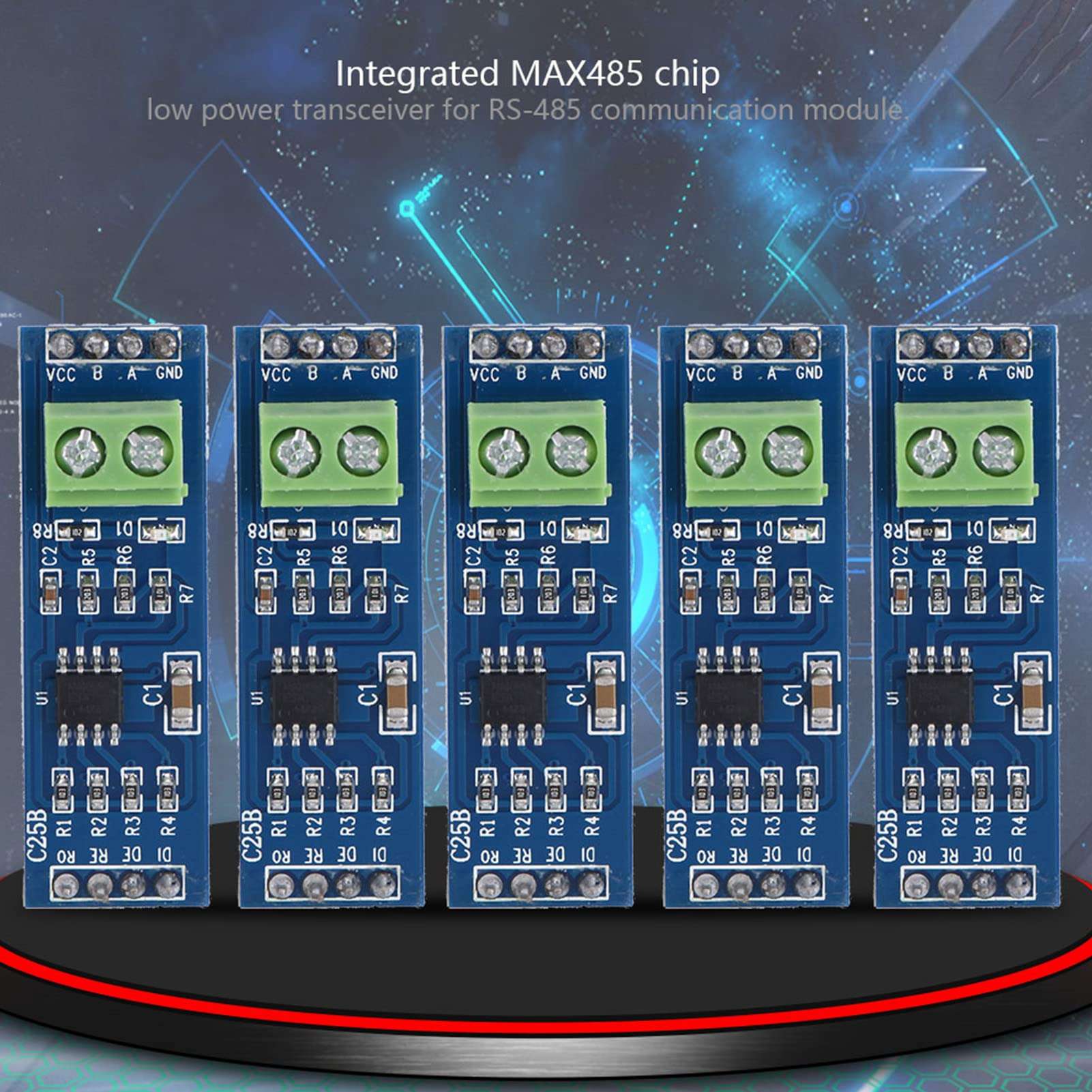 TTL to RS-485 Adapter TTL to RS-485 Module TTL to RS-485 Module RS-485 Max485 Chip RS-485 Module for Electrical for 3
