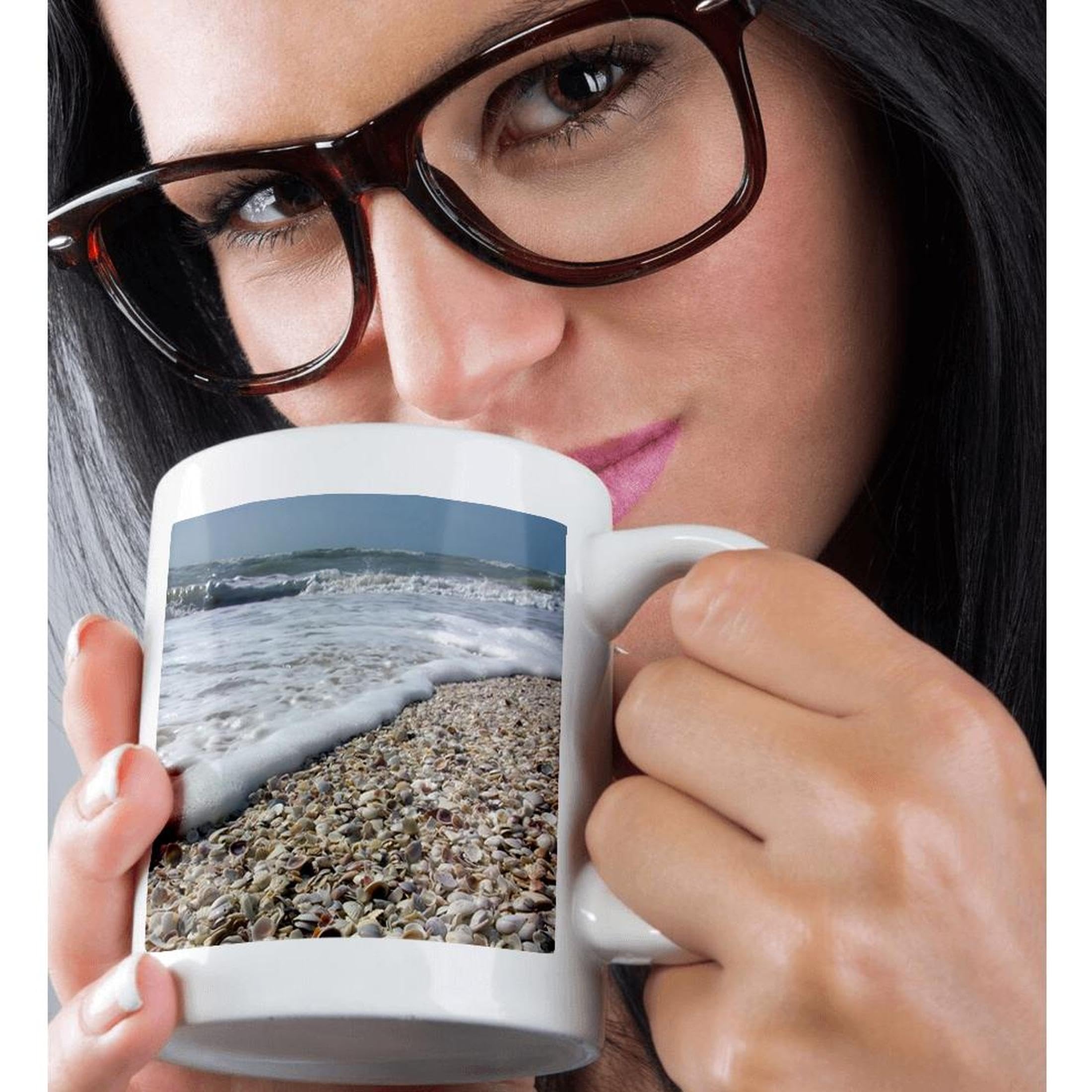 3dRose Seashells, Sanibel Island, Gulf Coast, Florida - US10 DFR0166 - David R. Frazier 11oz Mug 2