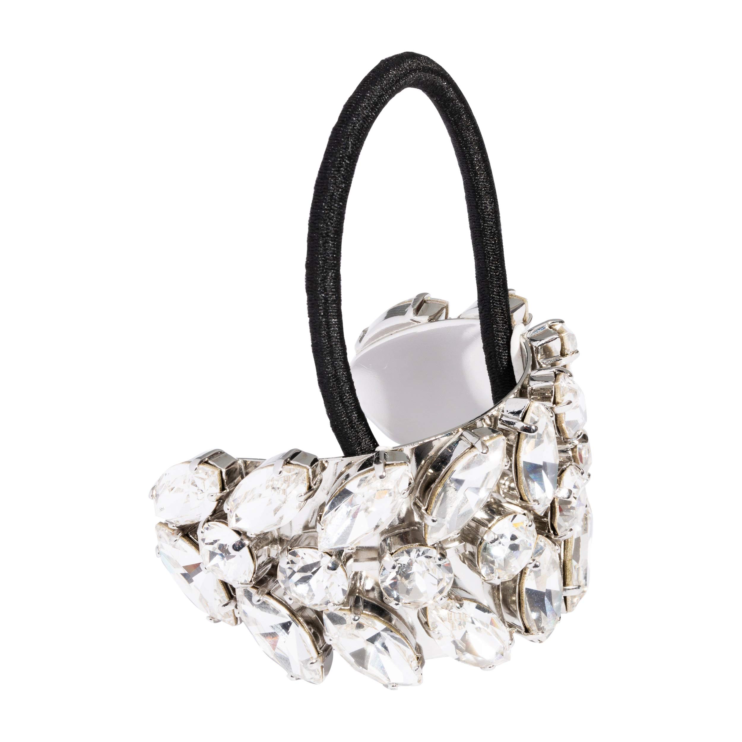 L. Erickson Aurora Crystal Pony Cuff - Crystal | Silver 3